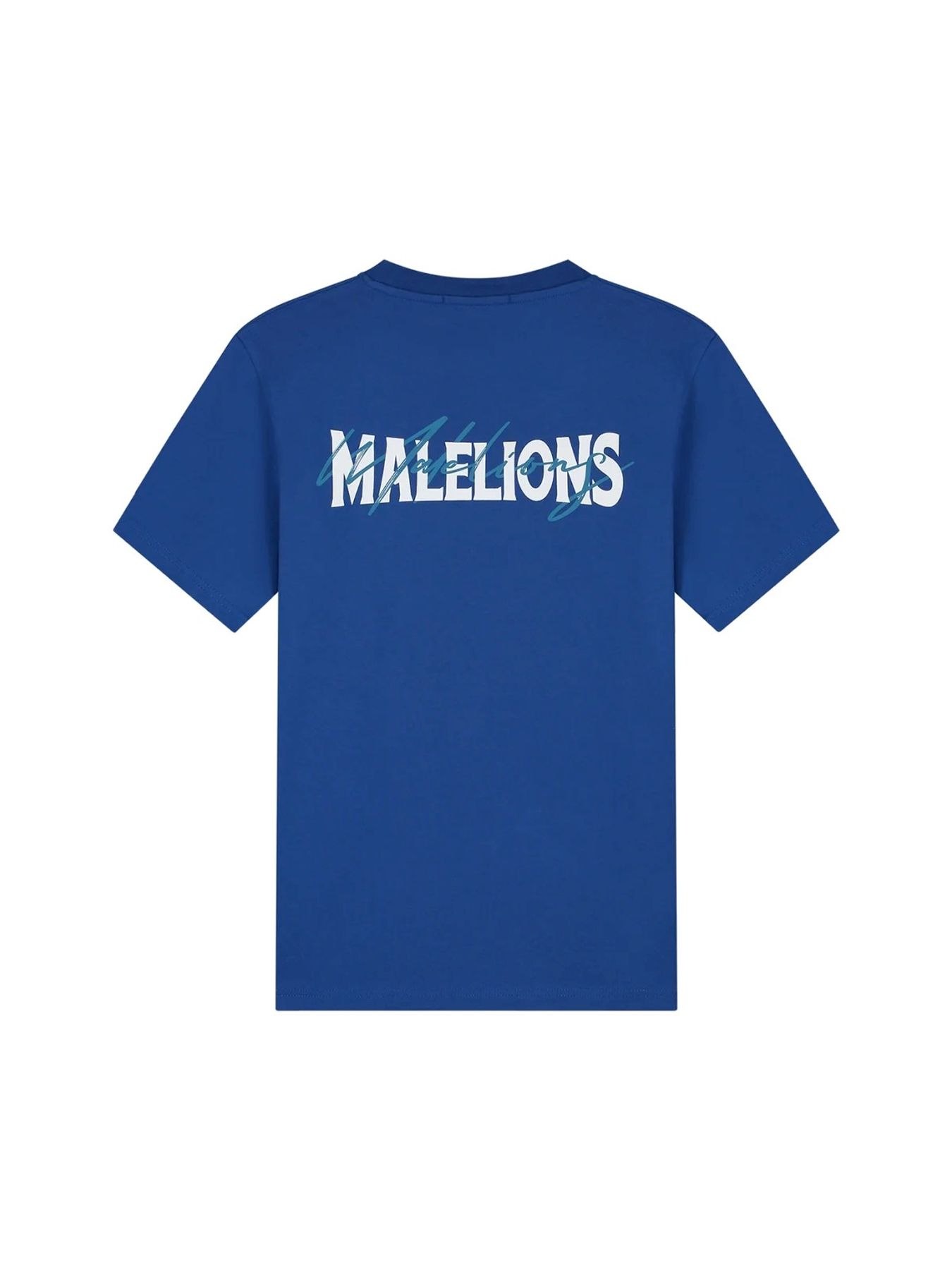 Malelions Regular iconic t-shirt Midnight blue/Ink Blue 2900156951066