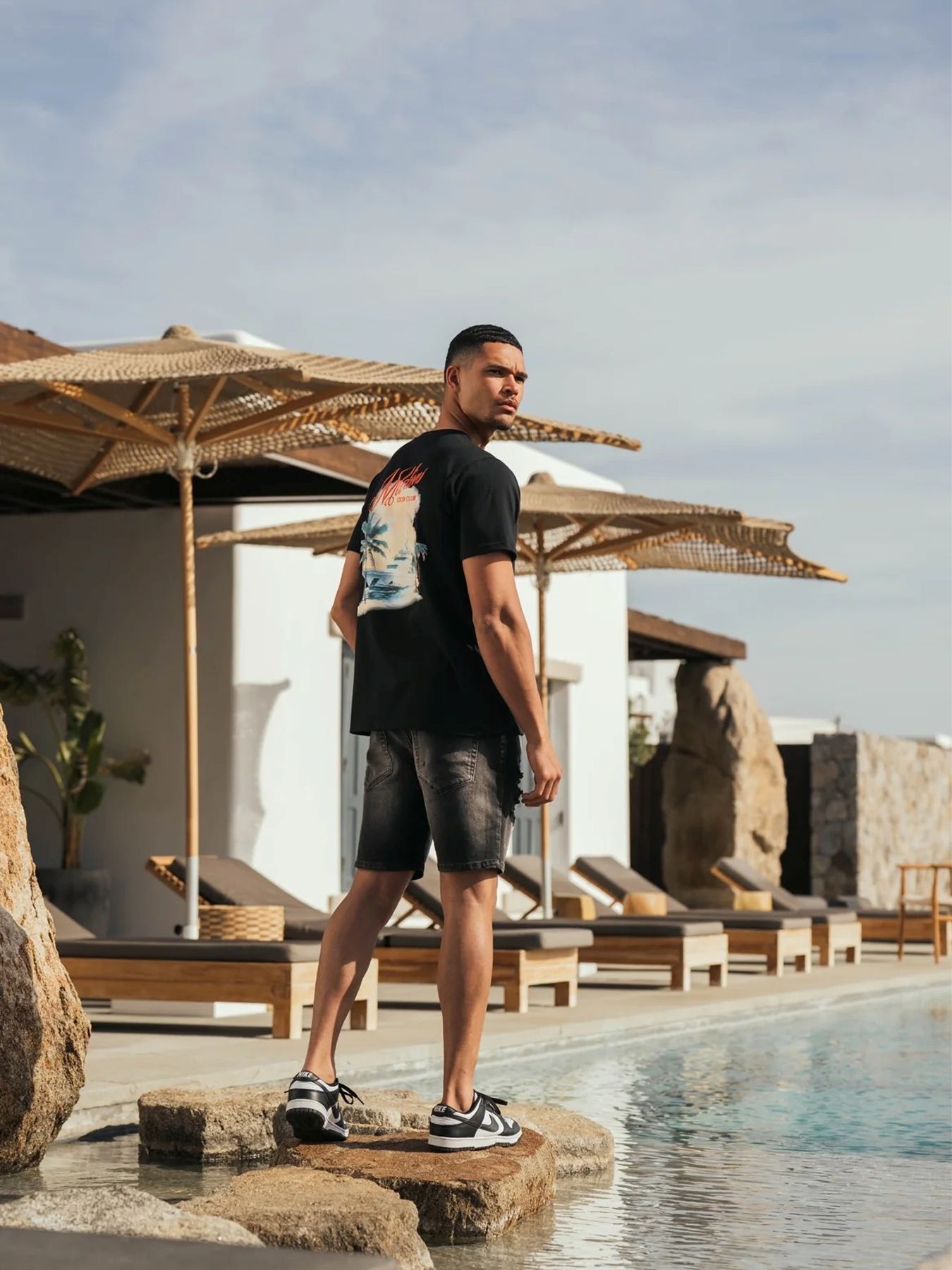 Malelions Yacht t-shirt 02A Black 2900156954043