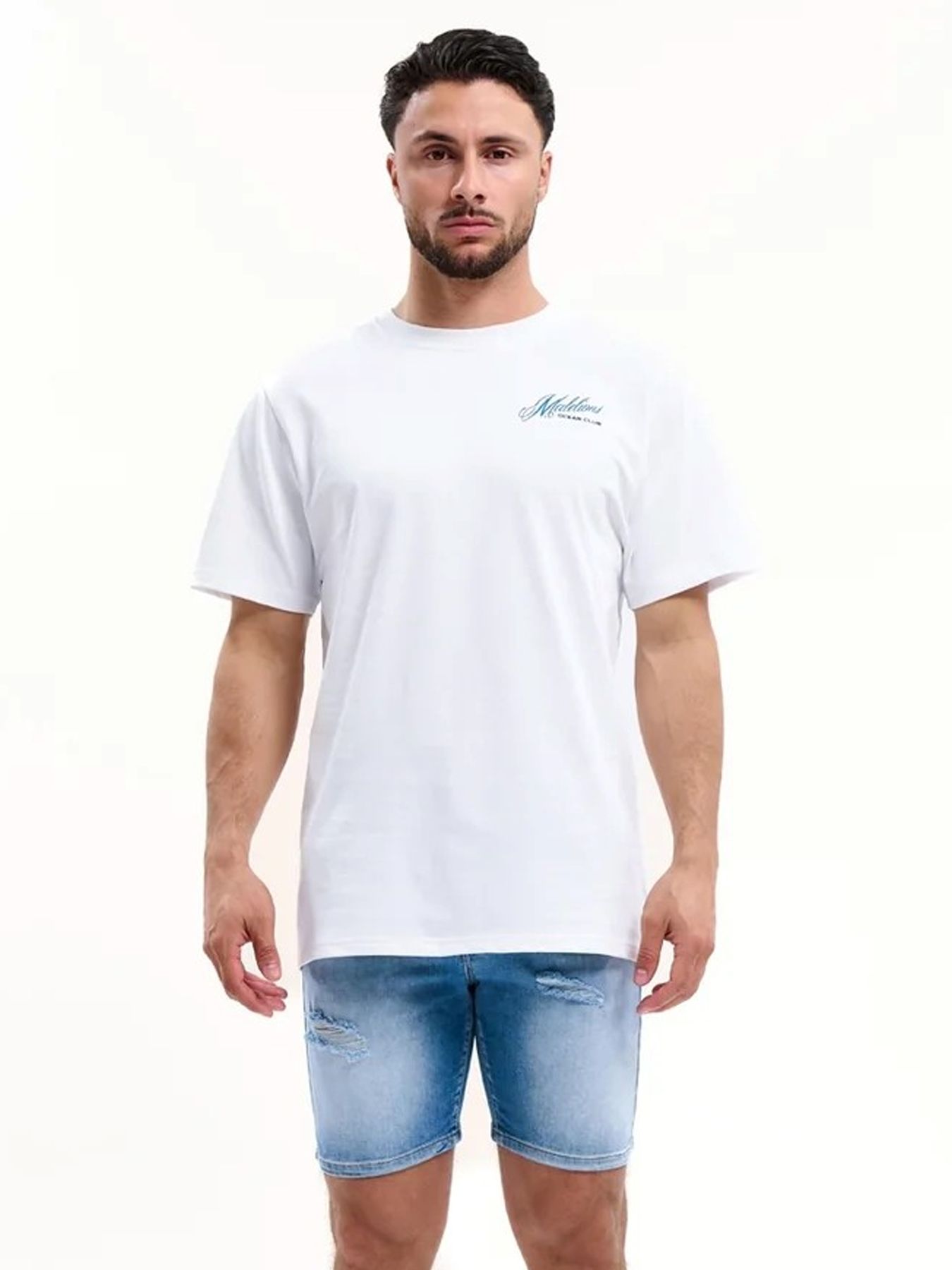 Malelions Yacht t-shirt White 2900156953077