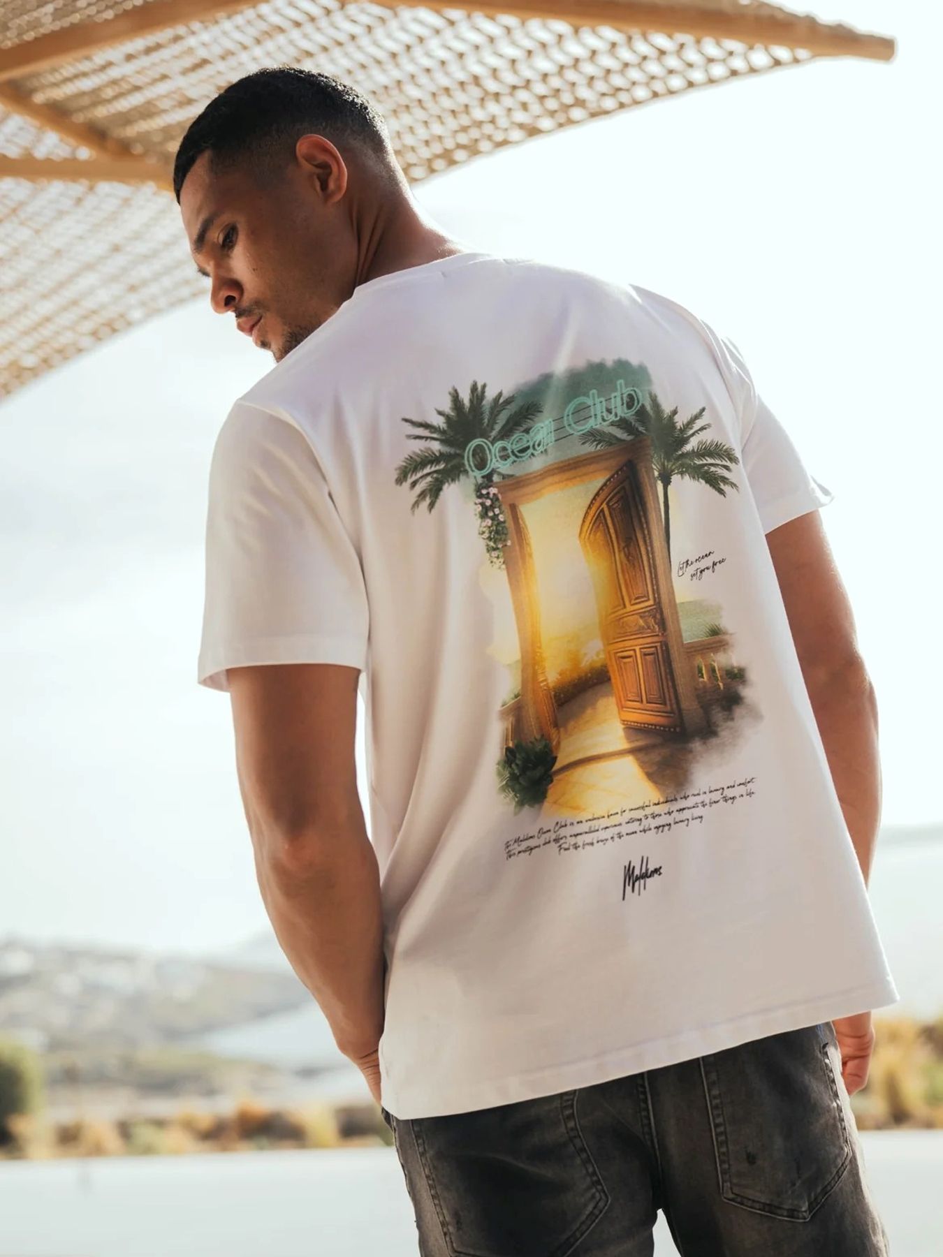 Malelions Exclusive club t-shirt White 2900156955064