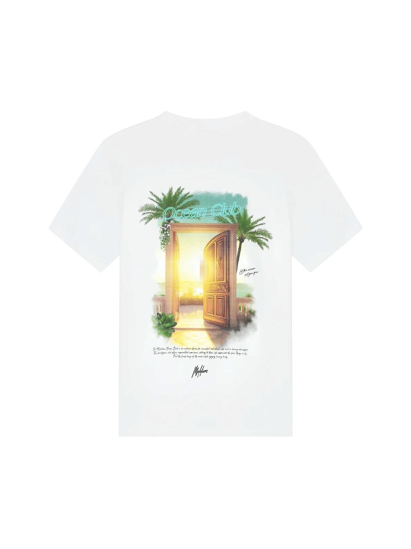 Malelions Exclusive club t-shirt White 2900156955064