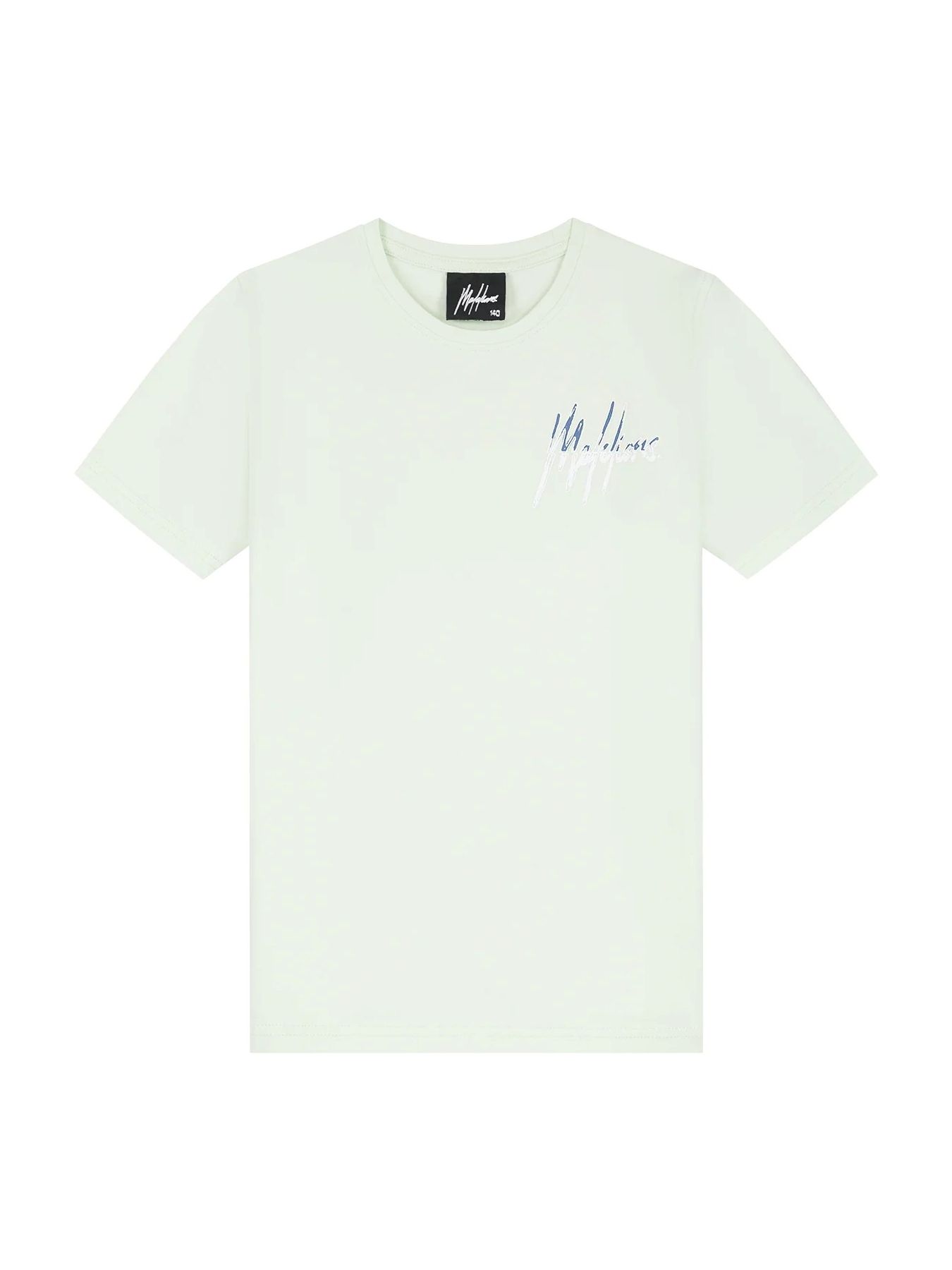 Malelions junior split t-shirt Mint/Indigo 00113523-090
