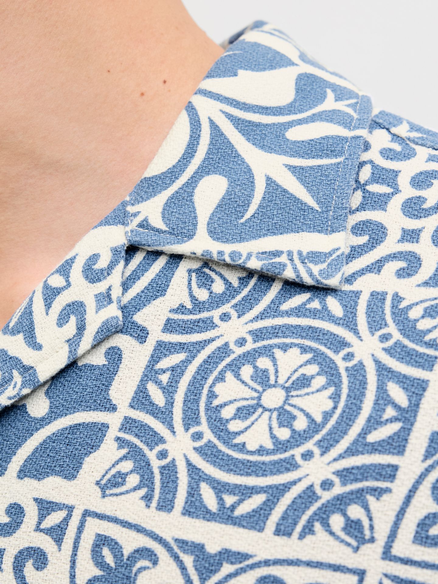 Jack & Jones JPRBLUTRISTAN PRINT RESORT S/S SHIR Quiet Harbor 2900156978049