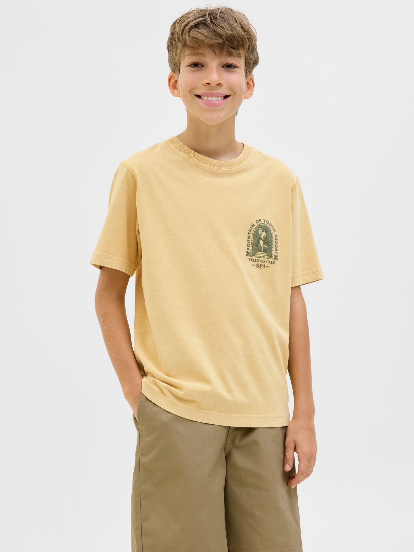 Jack & Jones JPRBLUMANSON SS TEE JNR Moonstone 2900156985023