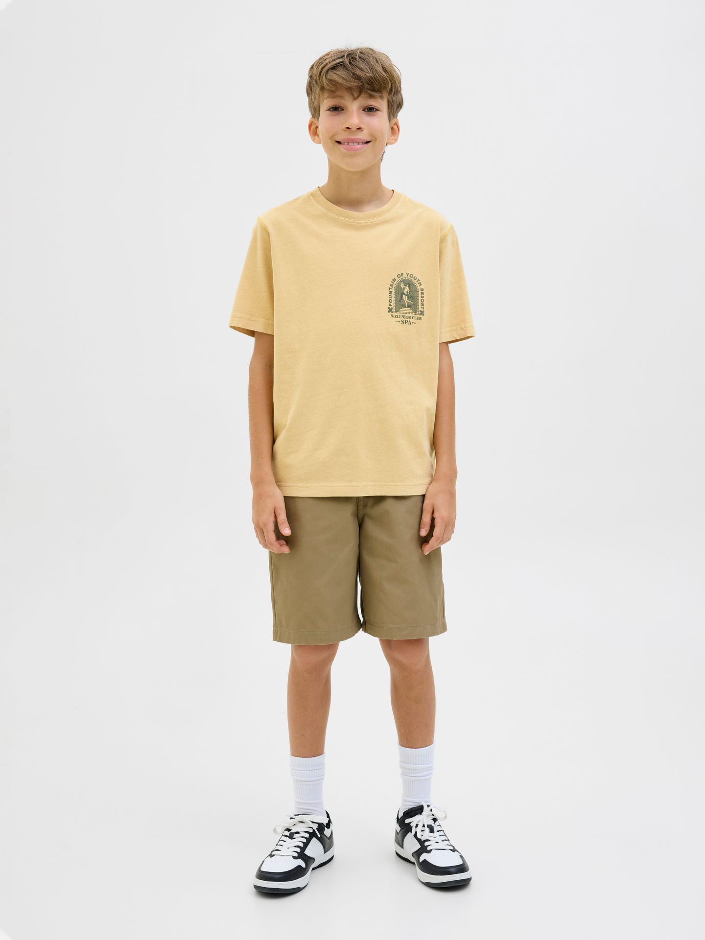 Jack & Jones JPRBLUMANSON SS TEE JNR Moonstone 2900156985030