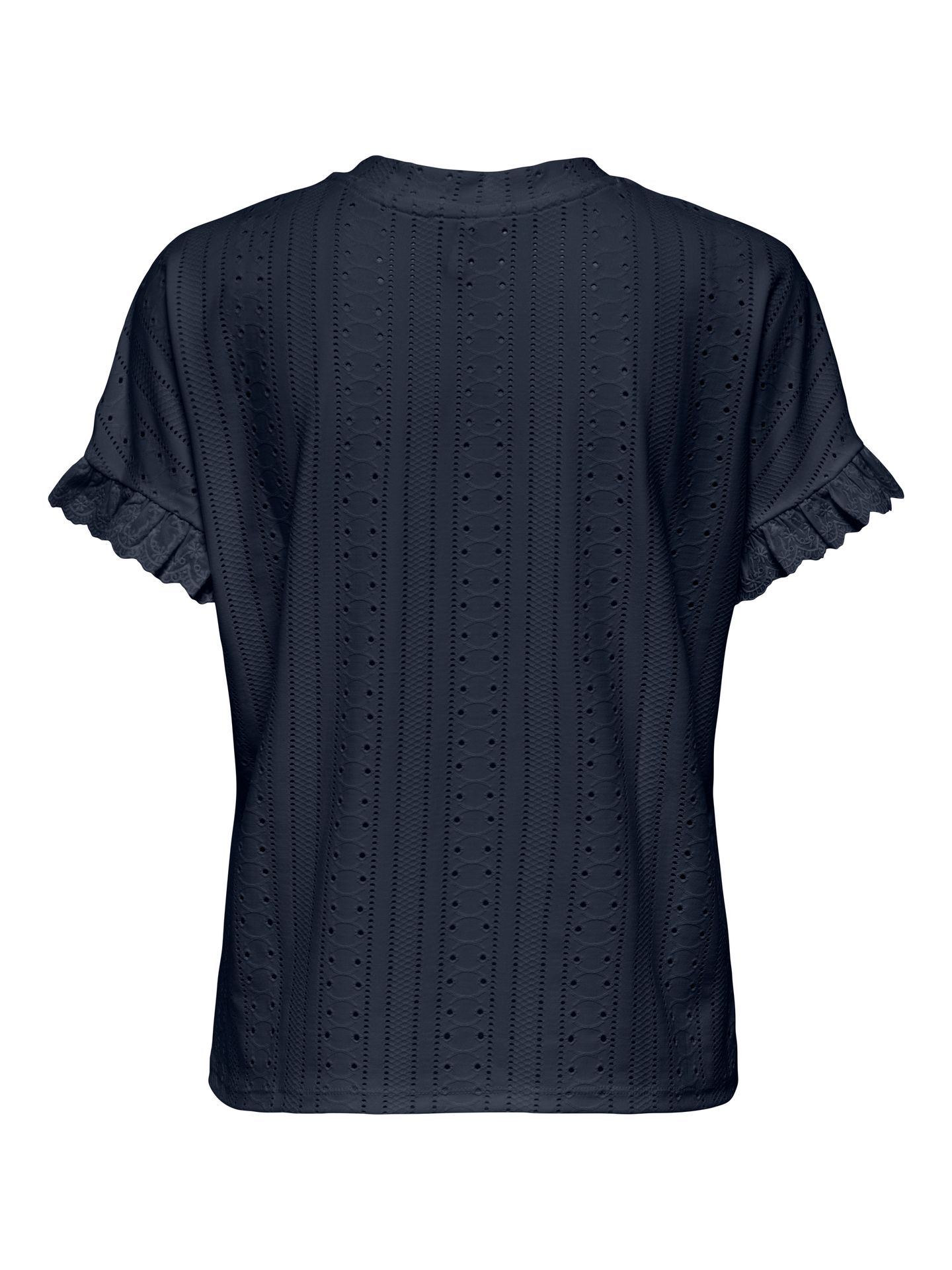 Only ONLSMILLA S/S FRILL MIX TOP CS JRS Navy Blazer 2900156994049