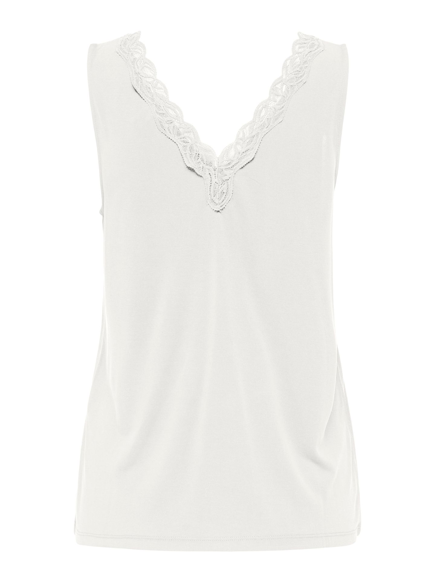 Only ONLFREE LIFE S/L V-NECK LACE MIX TO Cloud Dancer 2900157014043