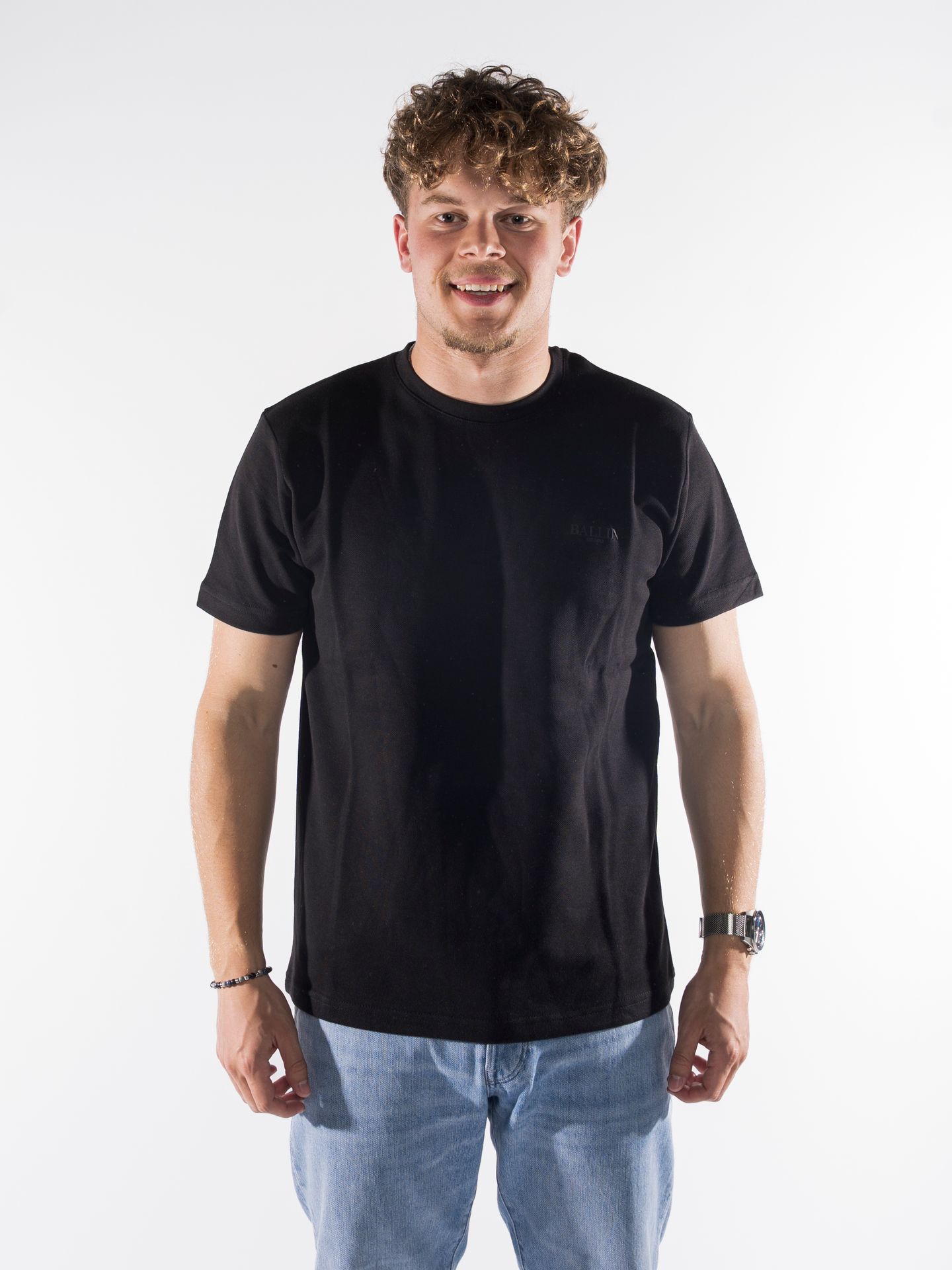 Ballin 2564 Pique t-shirt Black 00113570-999