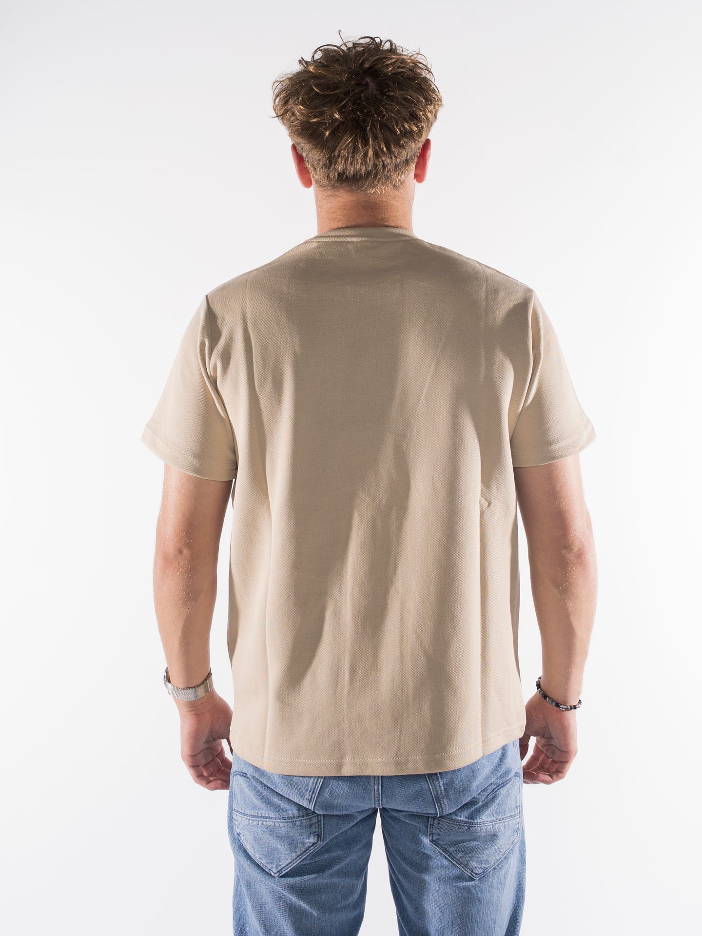 Ballin 2564 Pique t-shirt Sand 2900157039060 Ballin 2564 Pique t-shirt Sand 2900157039060