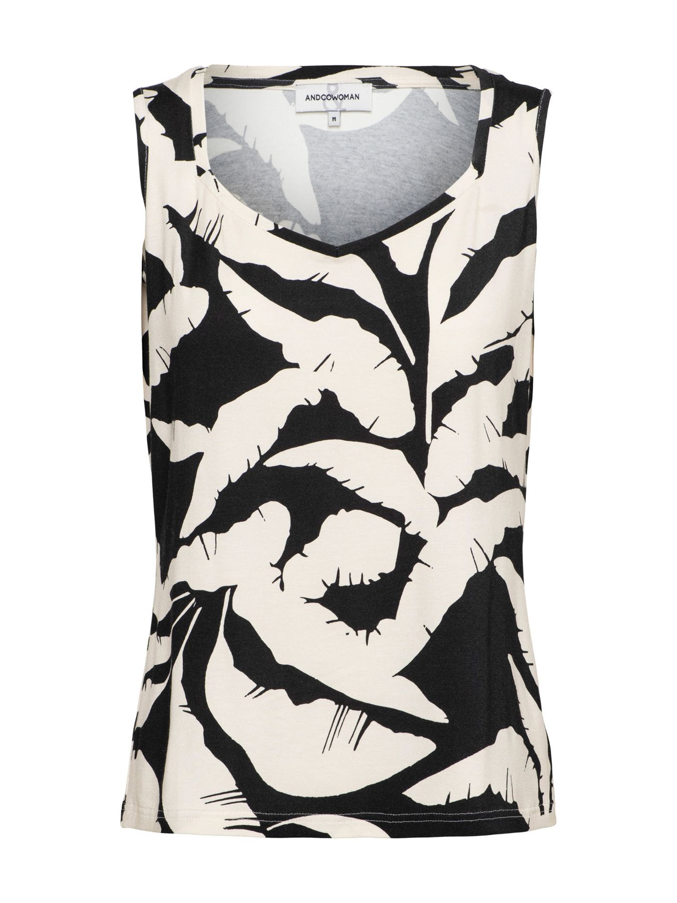 &Co Woman VIA BANANA LEAF 54055 a-black multi 2900157062075