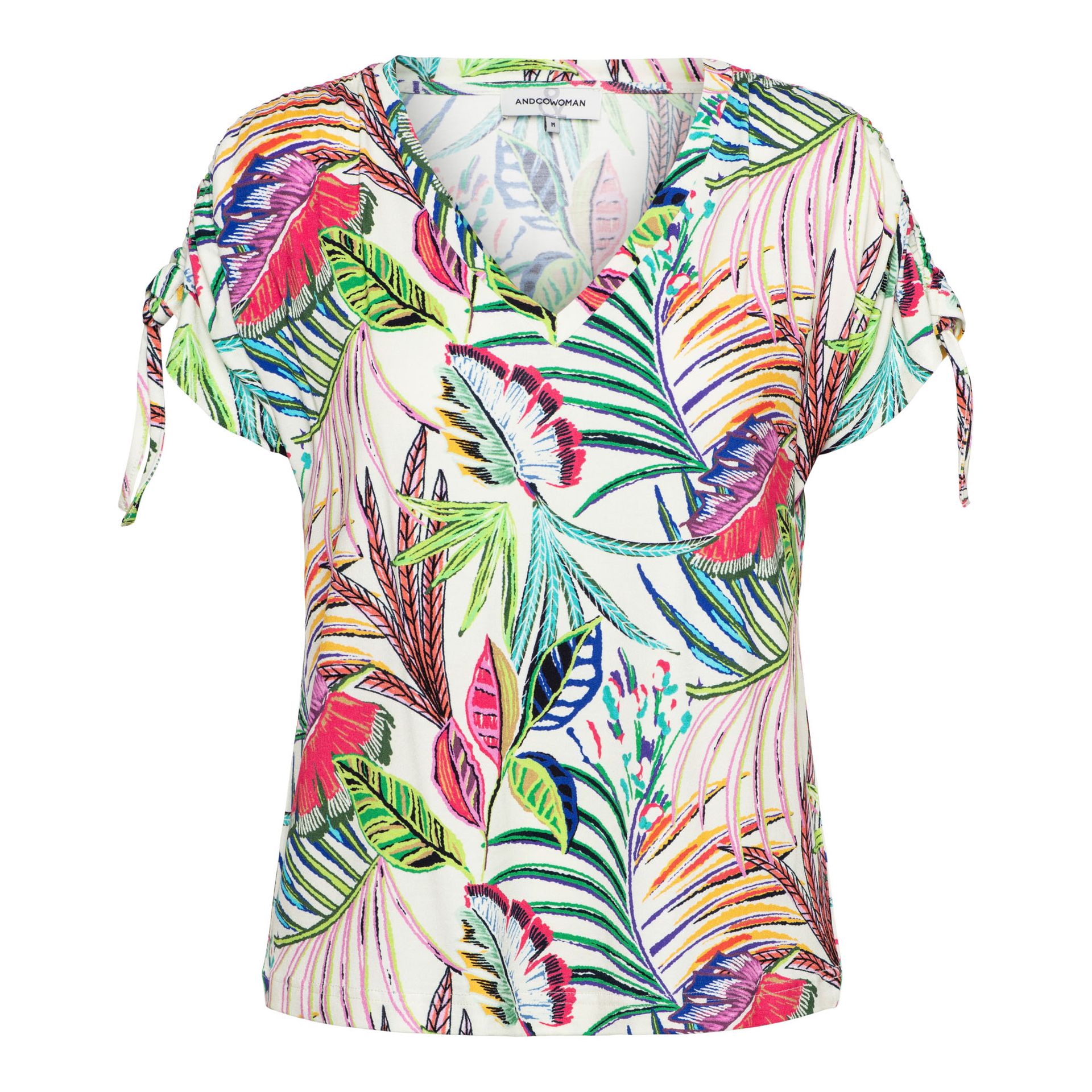 &Co Woman VIANA MULTI LEAF 54026 m-ecru multi 2900157068084