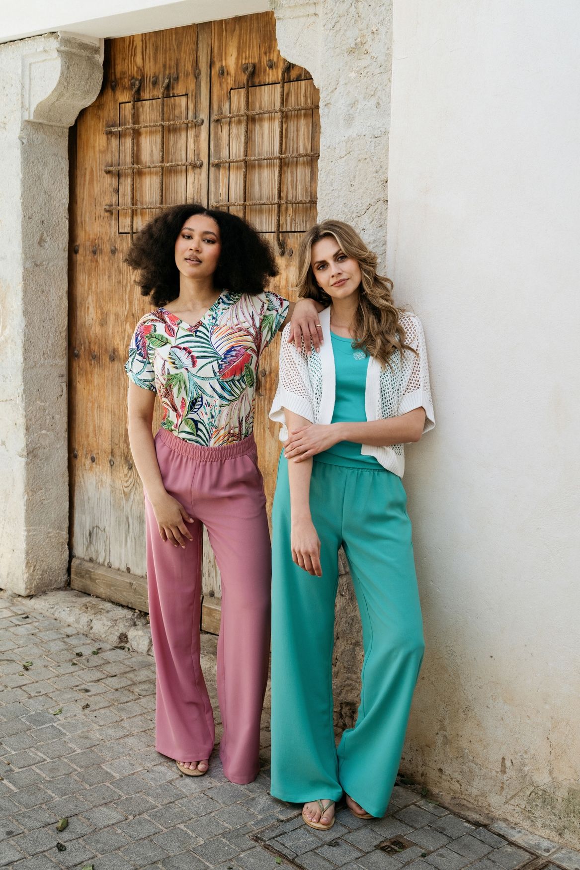 &Co Woman VIANA MULTI LEAF 54026 m-ecru multi 2900157068084 &Co Woman VIANA MULTI LEAF 54026 m-ecru multi 2900157068084