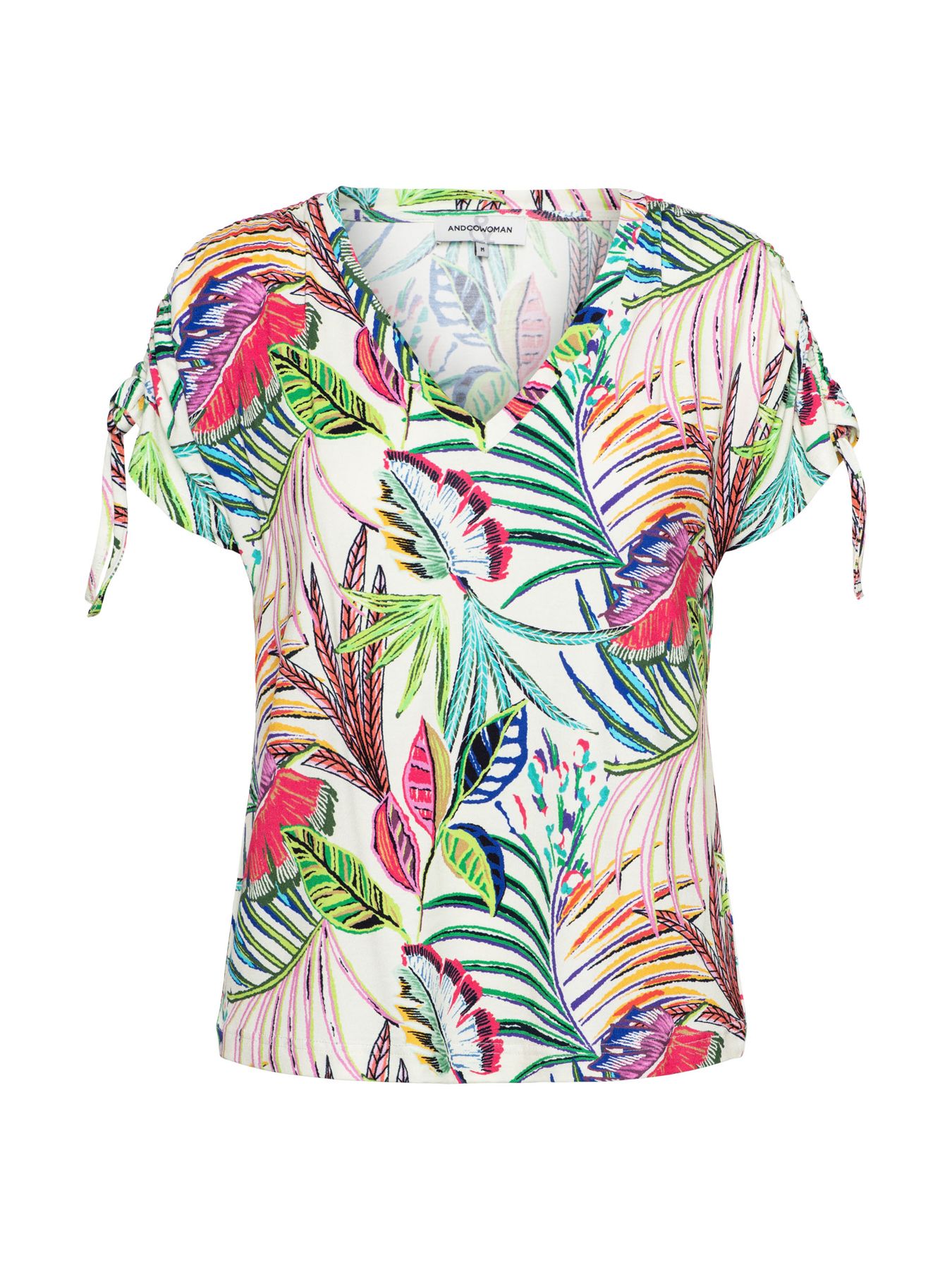 &Co Woman VIANA MULTI LEAF 54026 m-ecru multi 2900157068084 &Co Woman VIANA MULTI LEAF 54026 m-ecru multi 2900157068084
