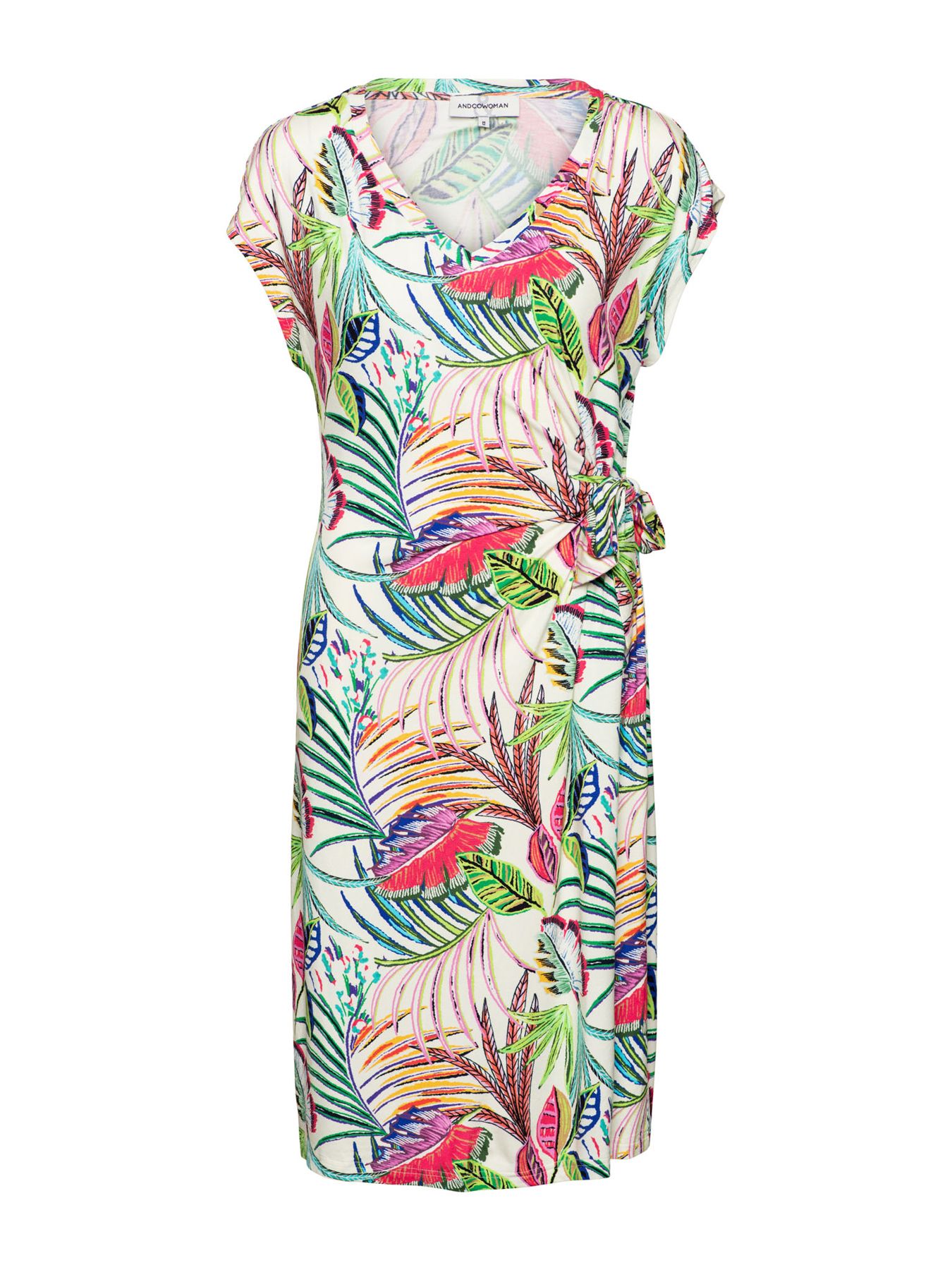 &Co Woman LIZZY MULTI LEAF 54026 m-ecru multi 00113593-EKA26007600000164