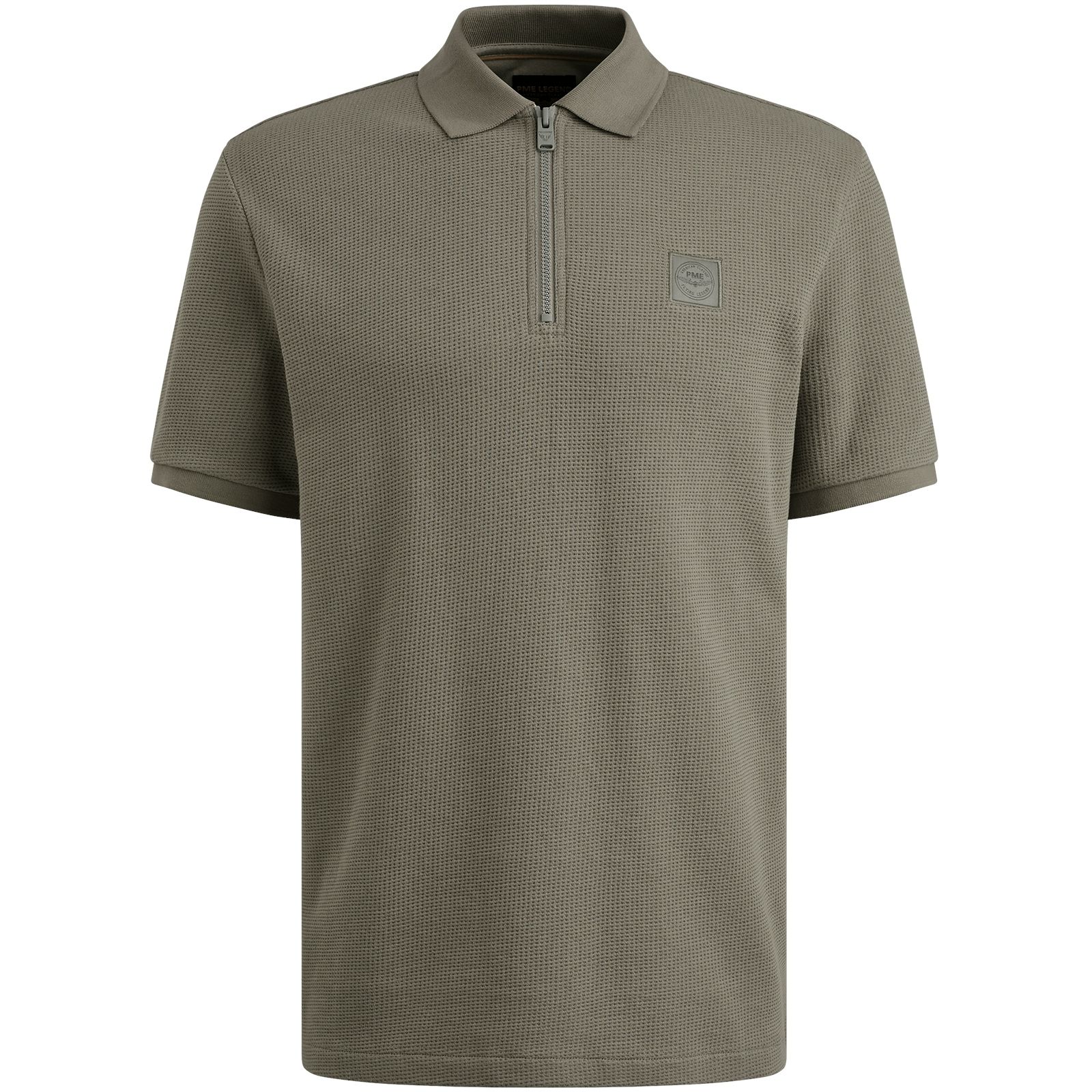 Pme Legend Short sleeve polo flatback waffle Shadow 2900157098043