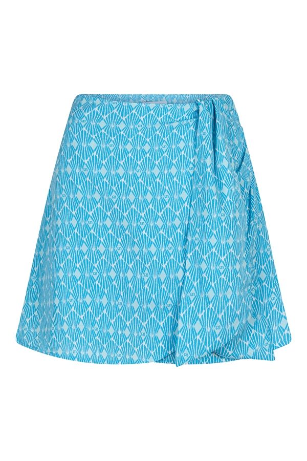 Lofty Manner Skort Vanessa 416 blue seashell print 2900157101026