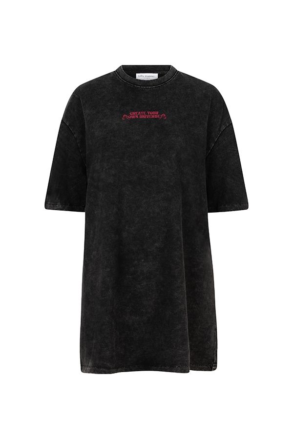 Lofty Manner T-shirt dress Roxy 600 black 2900157102030