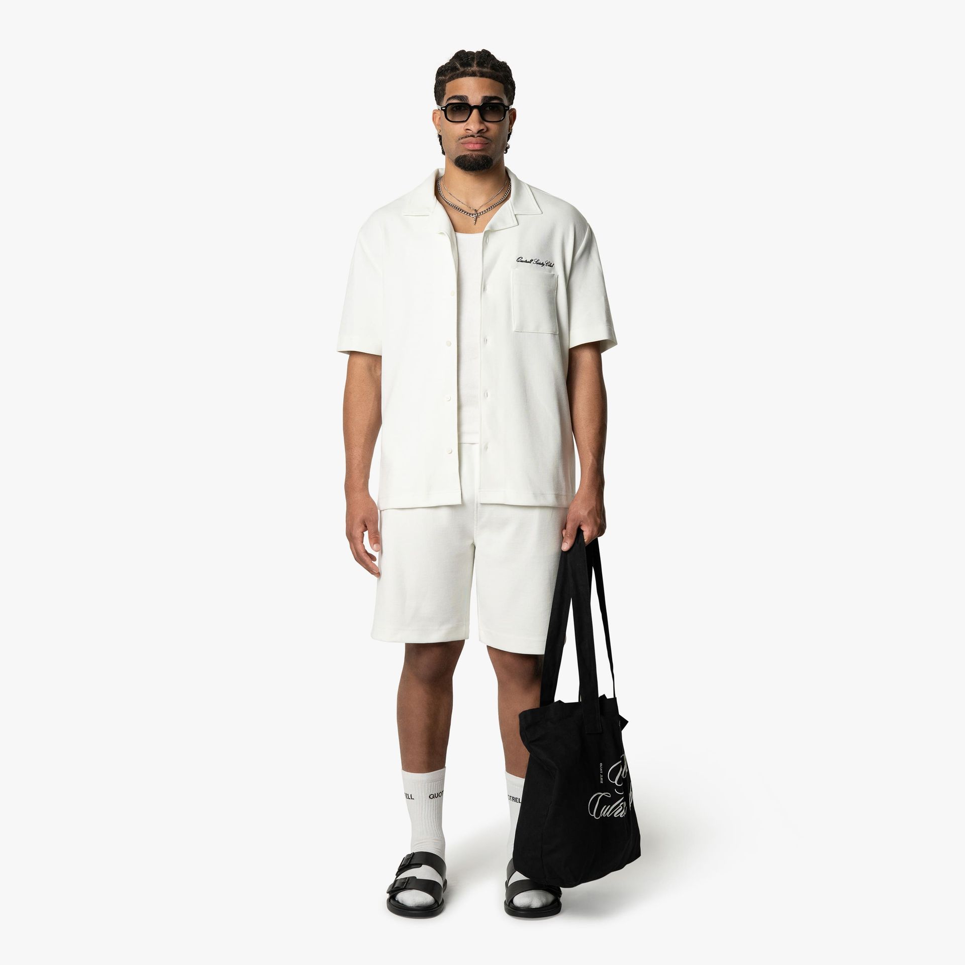 Quotrell Niagara shorts ecru 2900157150048