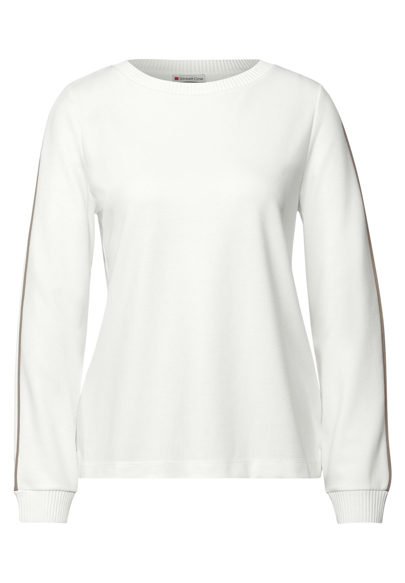 Street-One A324003 shirt w.kick details off white 00113721-L0019000200000506