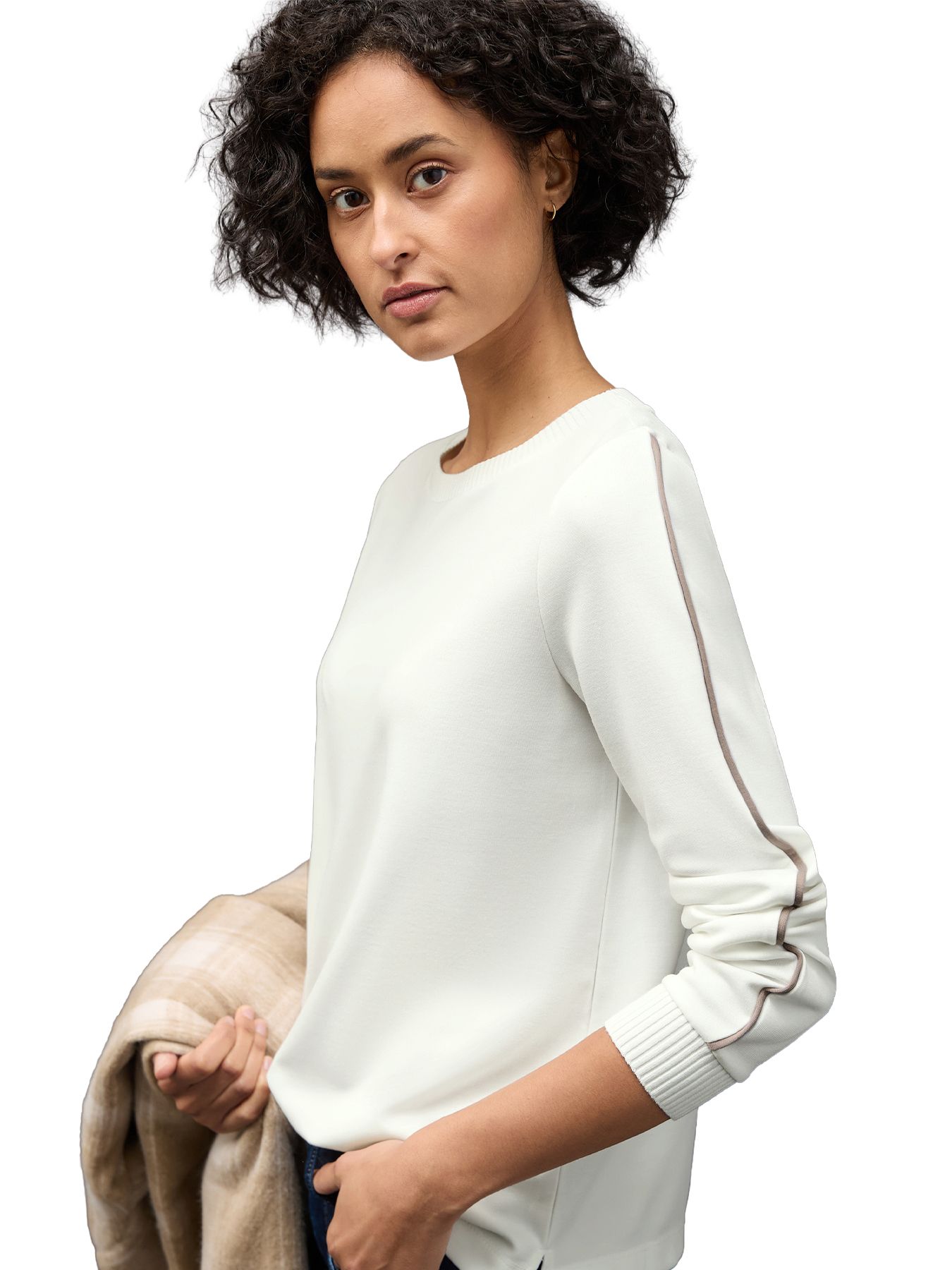 Street-One A324003 shirt w.kick details off white 2900157331058