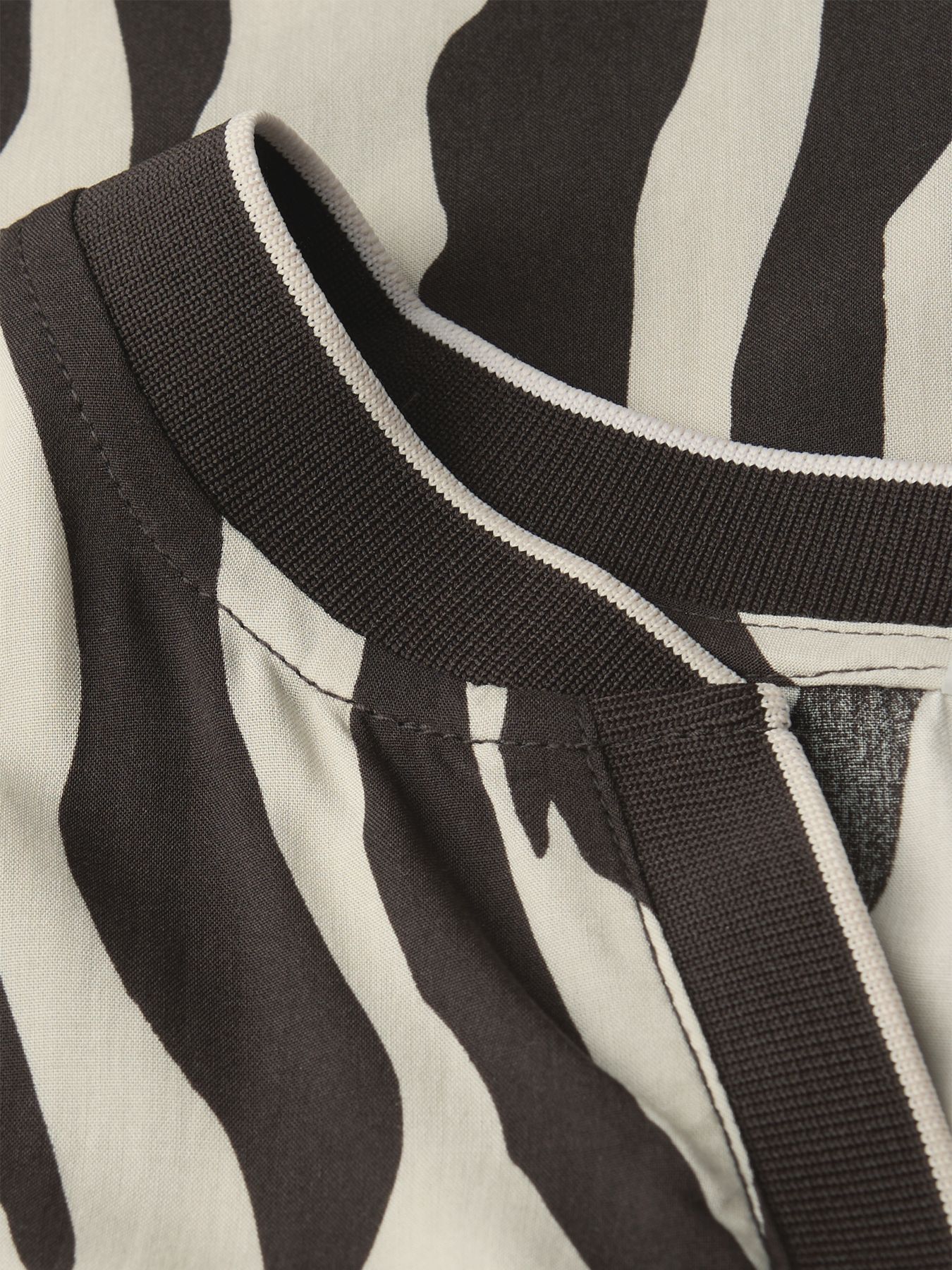 Street-One A346048 Tunic blouse w elastic tape deep roast brown 2900157347066