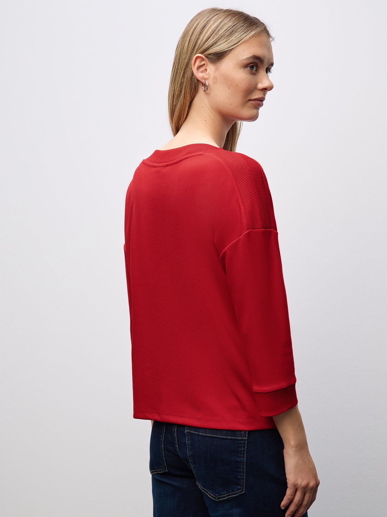 Street-One A324000 LTD QR u-boat shirt w.rib c racing red 2900157436036