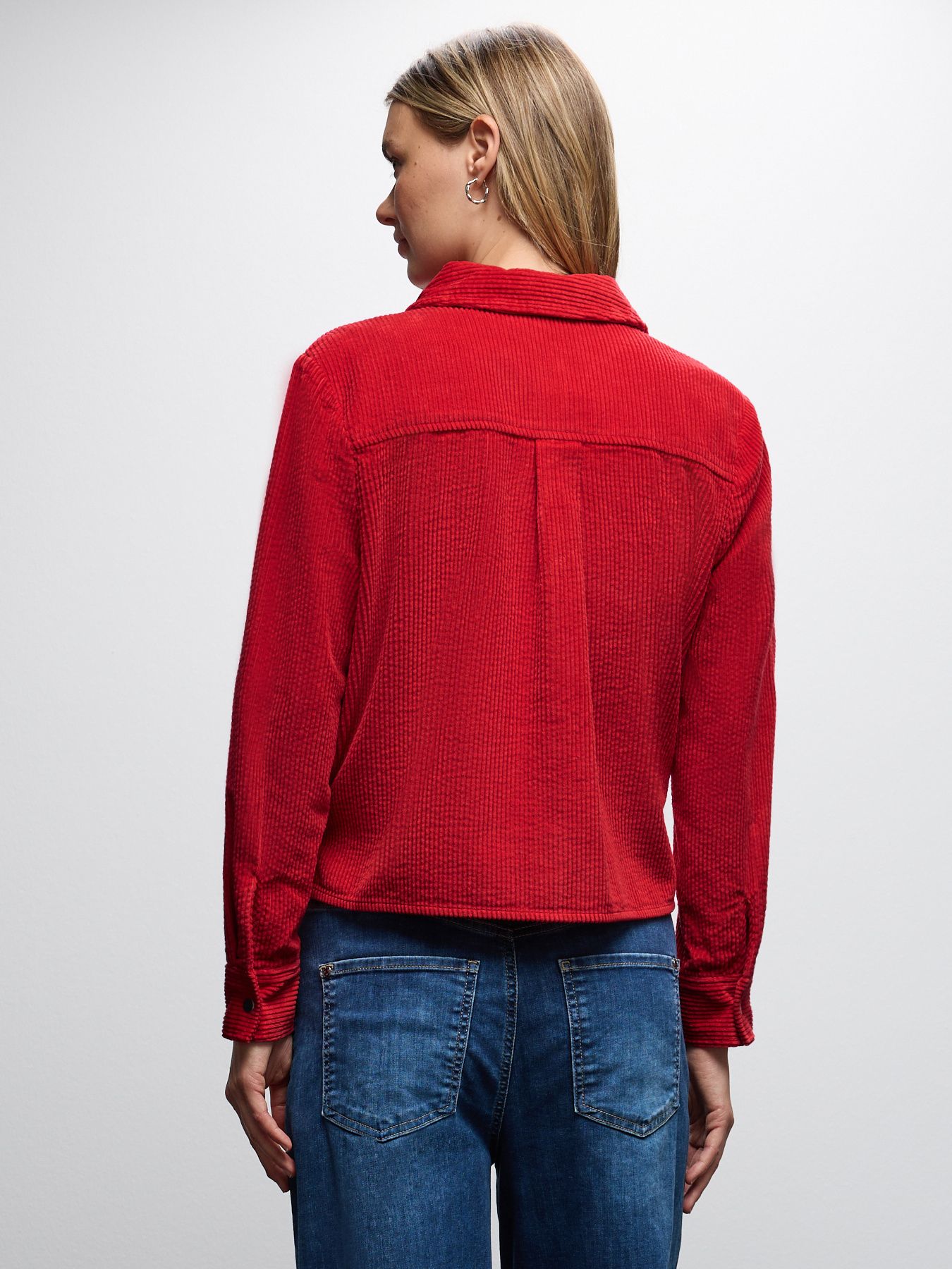 Street-One A346059 LTD QR Courduroy shirtcolla racing red 2900157450056