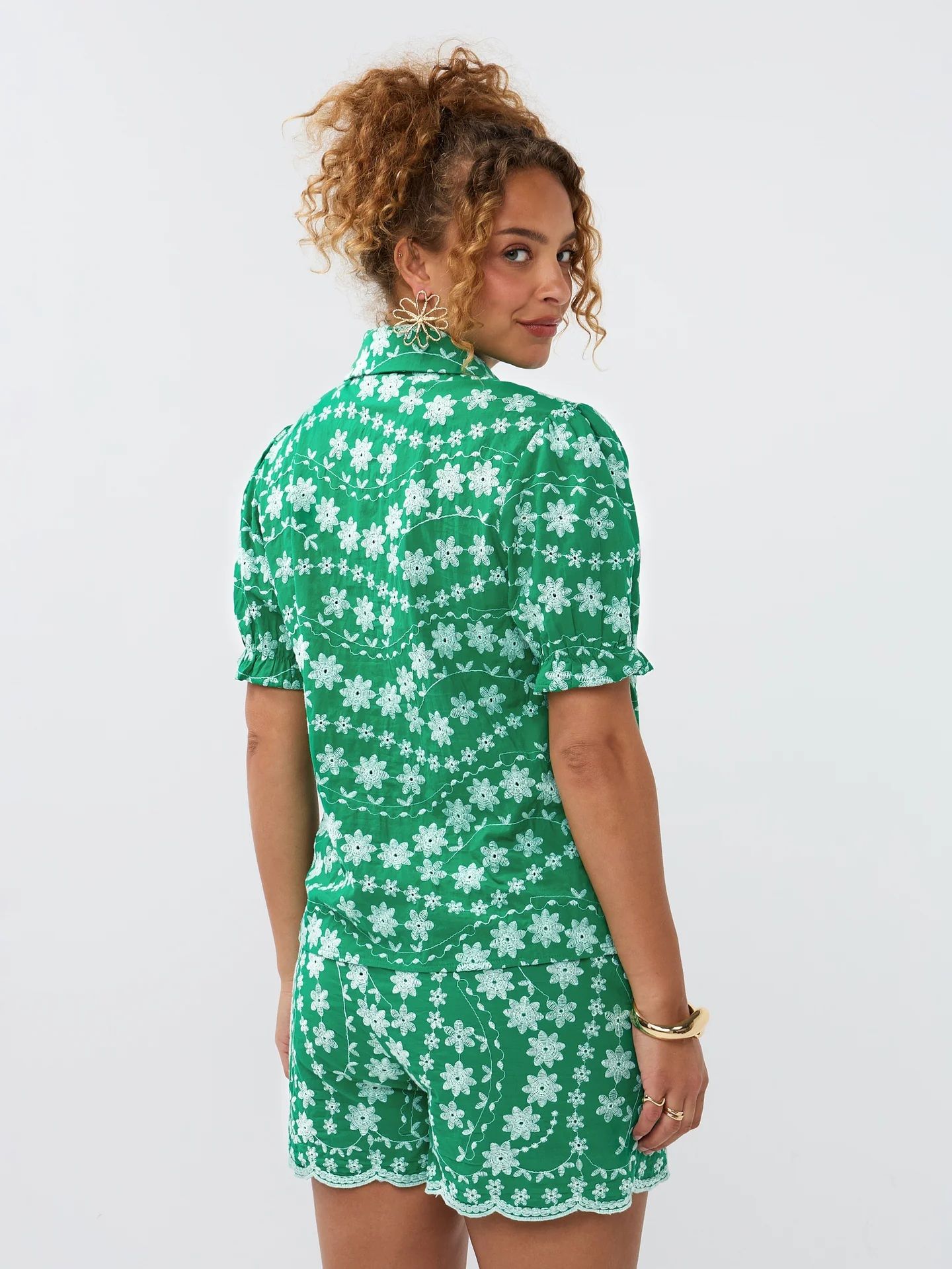 Ydence Blouse Lou GREEN 2900157503042