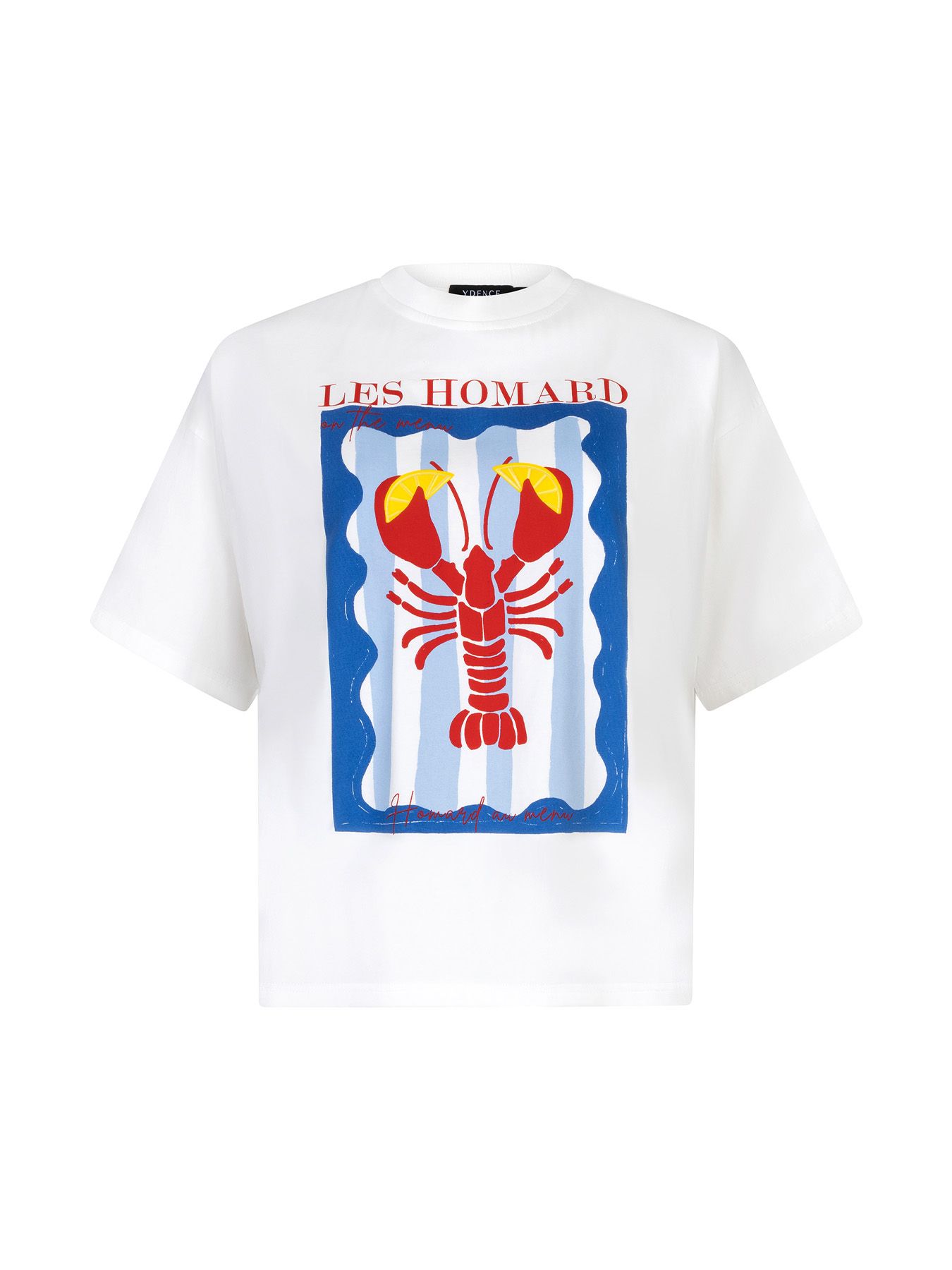 Ydence T-shirt Lobster Blue 00113824-9FJ