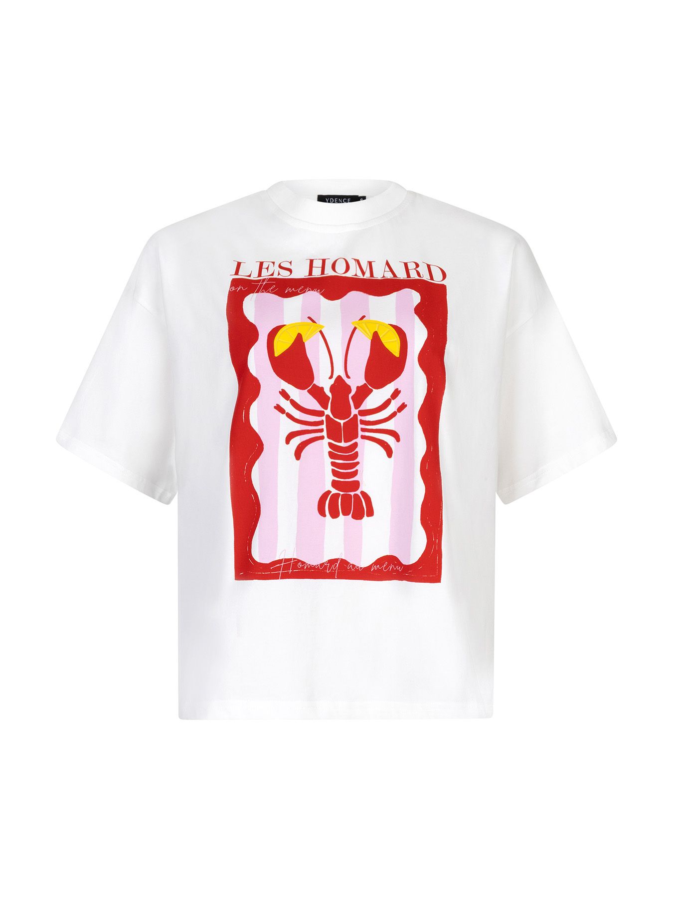 Ydence T-shirt Lobster Pink 00113824-VXD