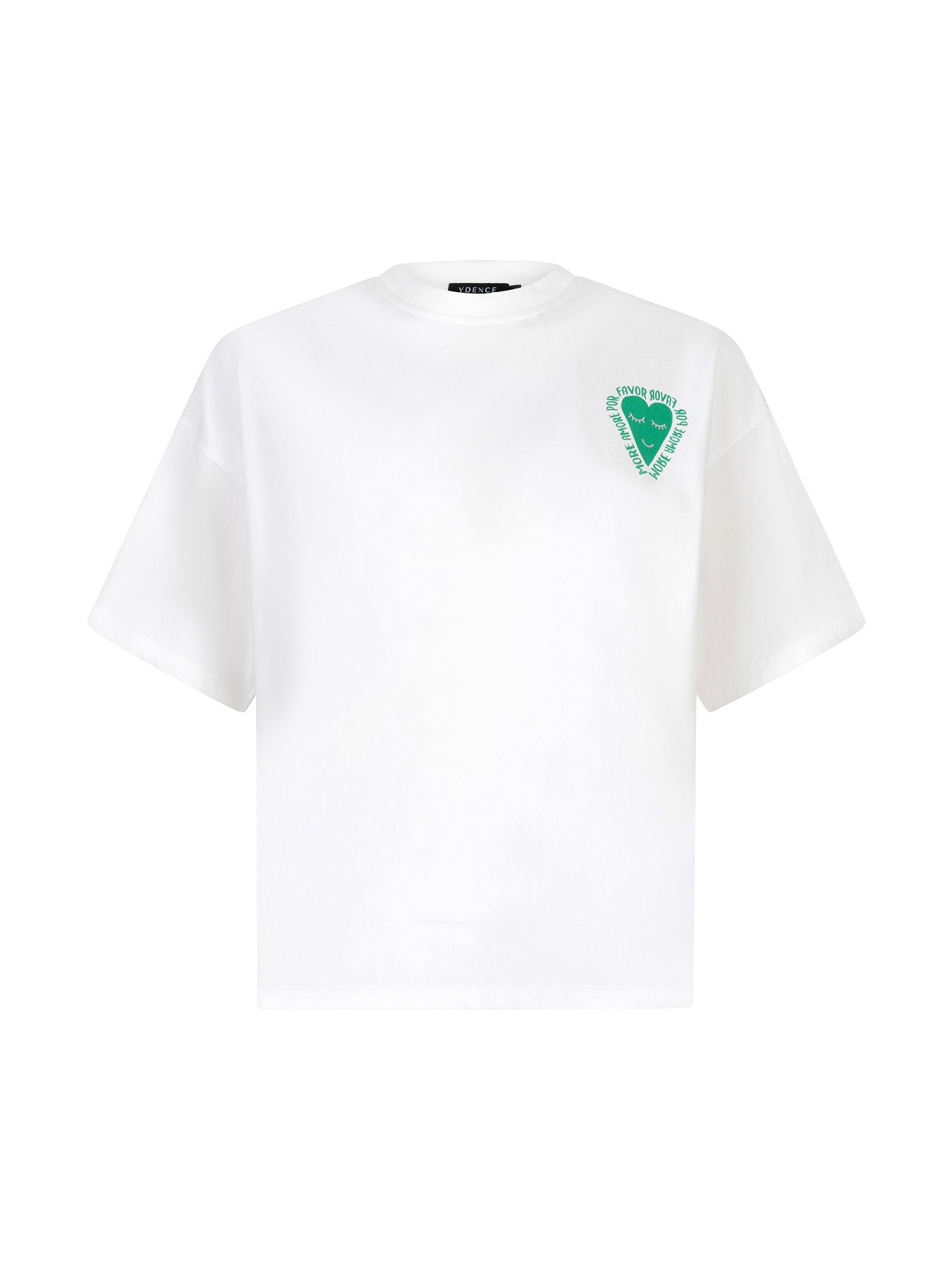 Ydence T-shirt more amore off white 00113828-W2
