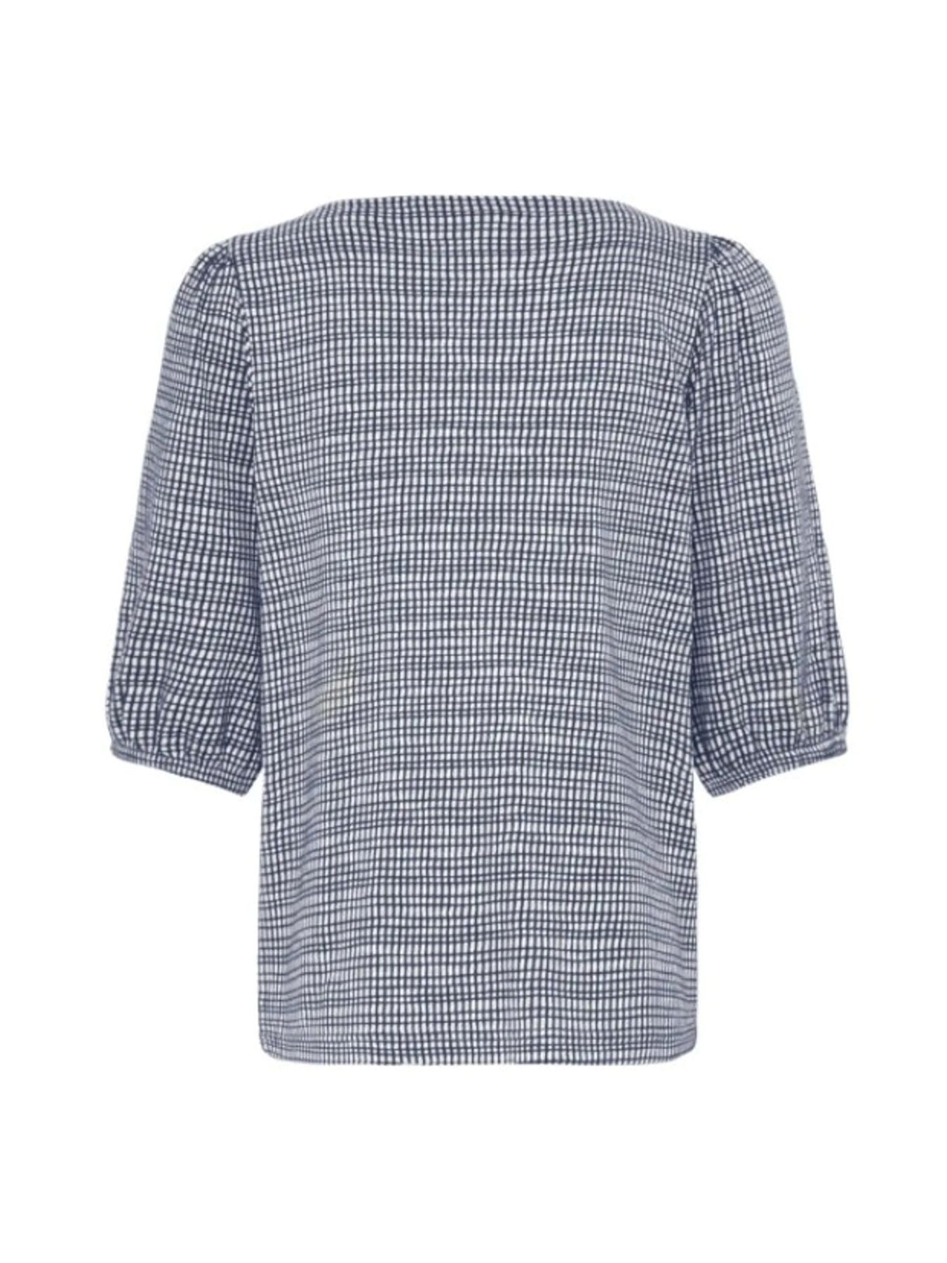 Fransa FRNIALA TEE 1 NAVY CHECK 2900157532035