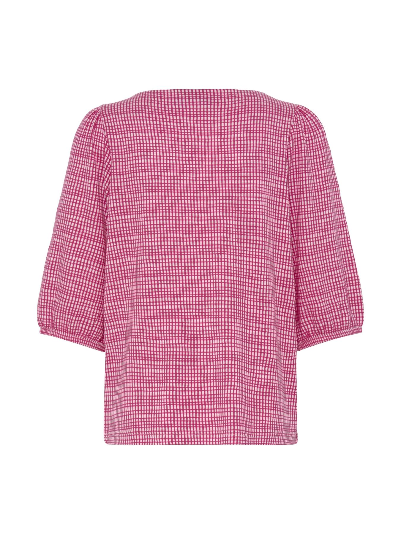 Fransa FRNIALA TEE 1 VERY BERRY CHECK 2900157533049