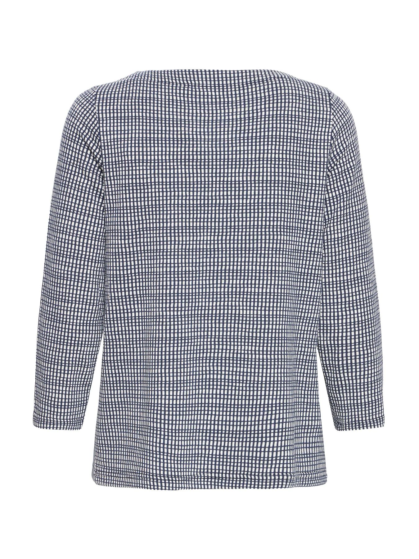 Fransa FRNIALA TEE 2 NAVY CHECK 2900157534015