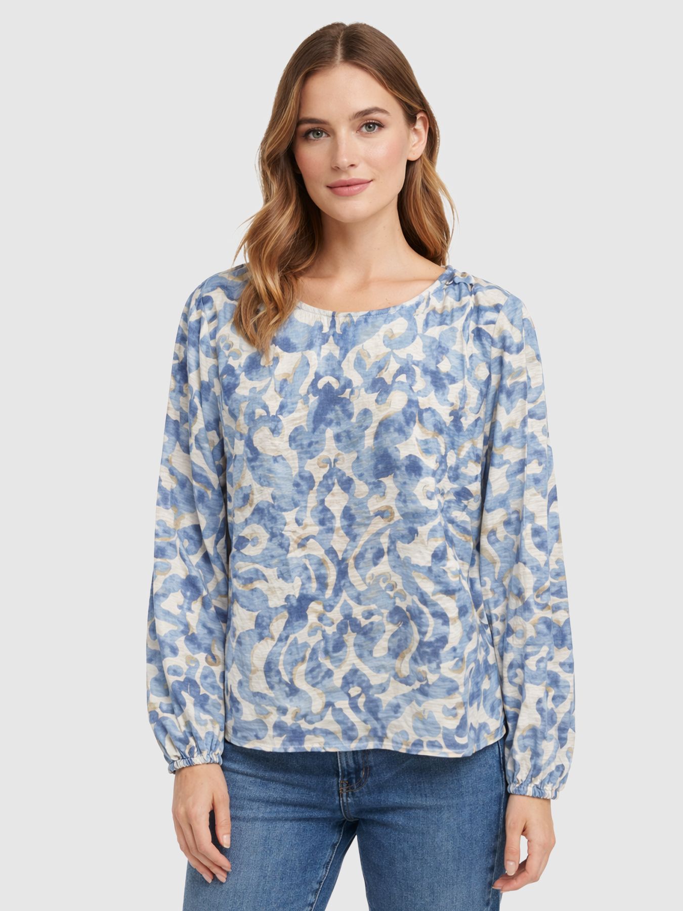 Fransa FRARIANA BL 14 BOHO BLOOM DELLA/OXFORD 00113838-EKA26006200000328