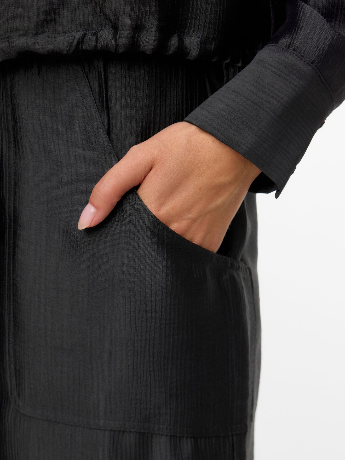 Vero Moda VMTOMA HW STRAIGHT PANTS WVN Black 2900157568041