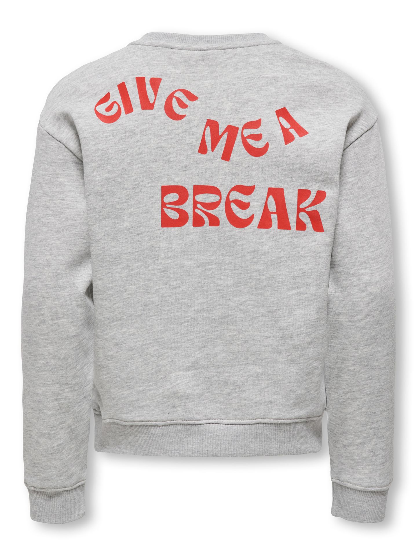Only KOGCAMINE L/S OVERSIZE O-NECK CS SW Light Grey Melange/ORLANDO 00113858-EKA26011400000077