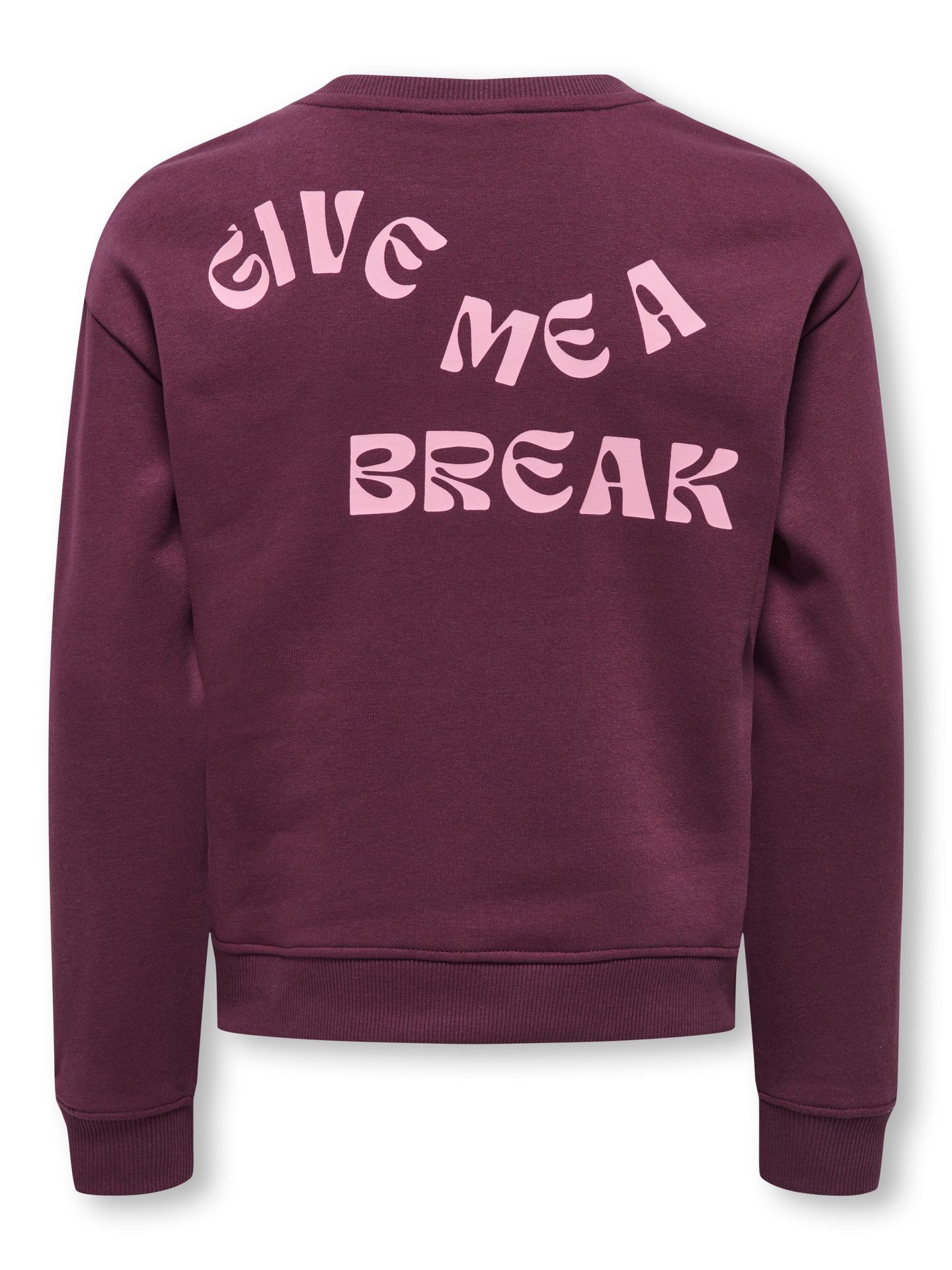 Only KOGCAMINE L/S OVERSIZE O-NECK CS SW Mauve Wine/Break/Sea Pink 00113858-EKA26011400002988