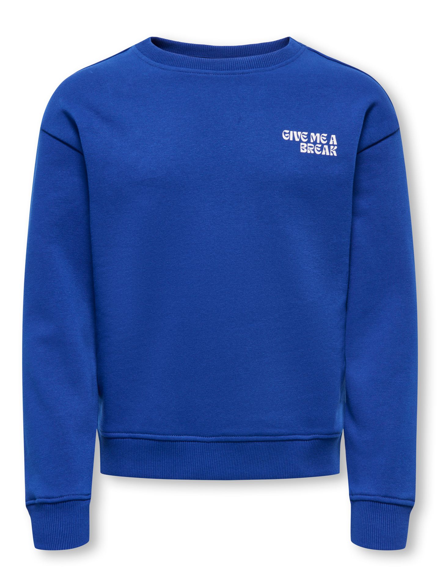 Only KOGCAMINE L/S OVERSIZE O-NECK CS SW Mazarine Blue/Break/Cloud Dancer 2900157588018