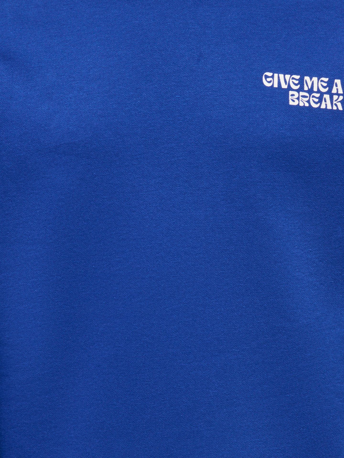 Only KOGCAMINE L/S OVERSIZE O-NECK CS SW Mazarine Blue/Break/Cloud Dancer 2900157588018