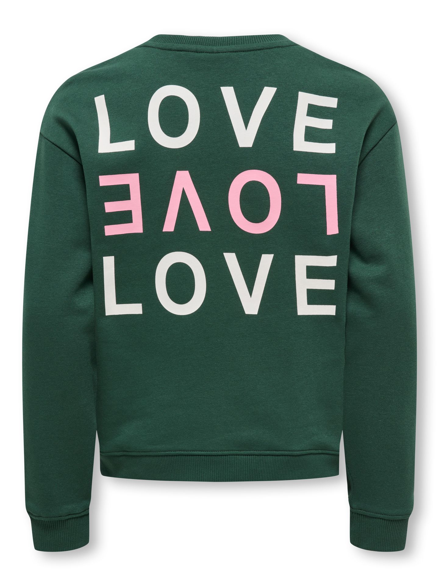 Only KOGCAMINE L/S OVERSIZE O-NECK CS SW Pineneedle/Love/Cloud Dancer+Sea Pi 2900157589015