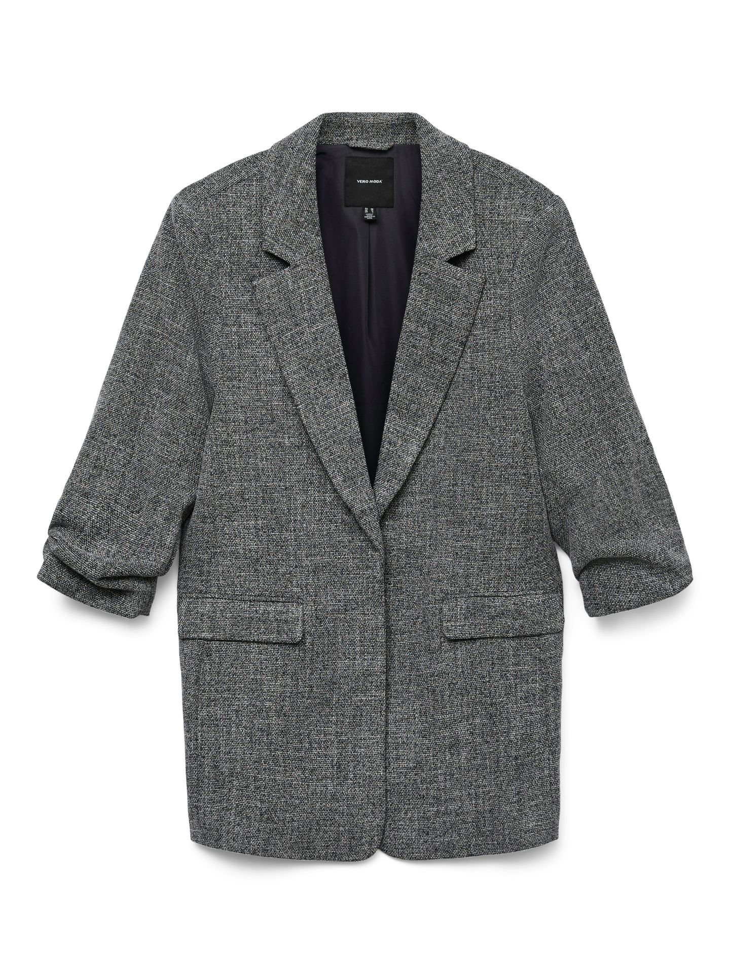 Vero Moda VMFRIDA 3/4 REGULAR BLAZER NOOS Black/W. ASH/TAN/BIRCH 2900157595030
