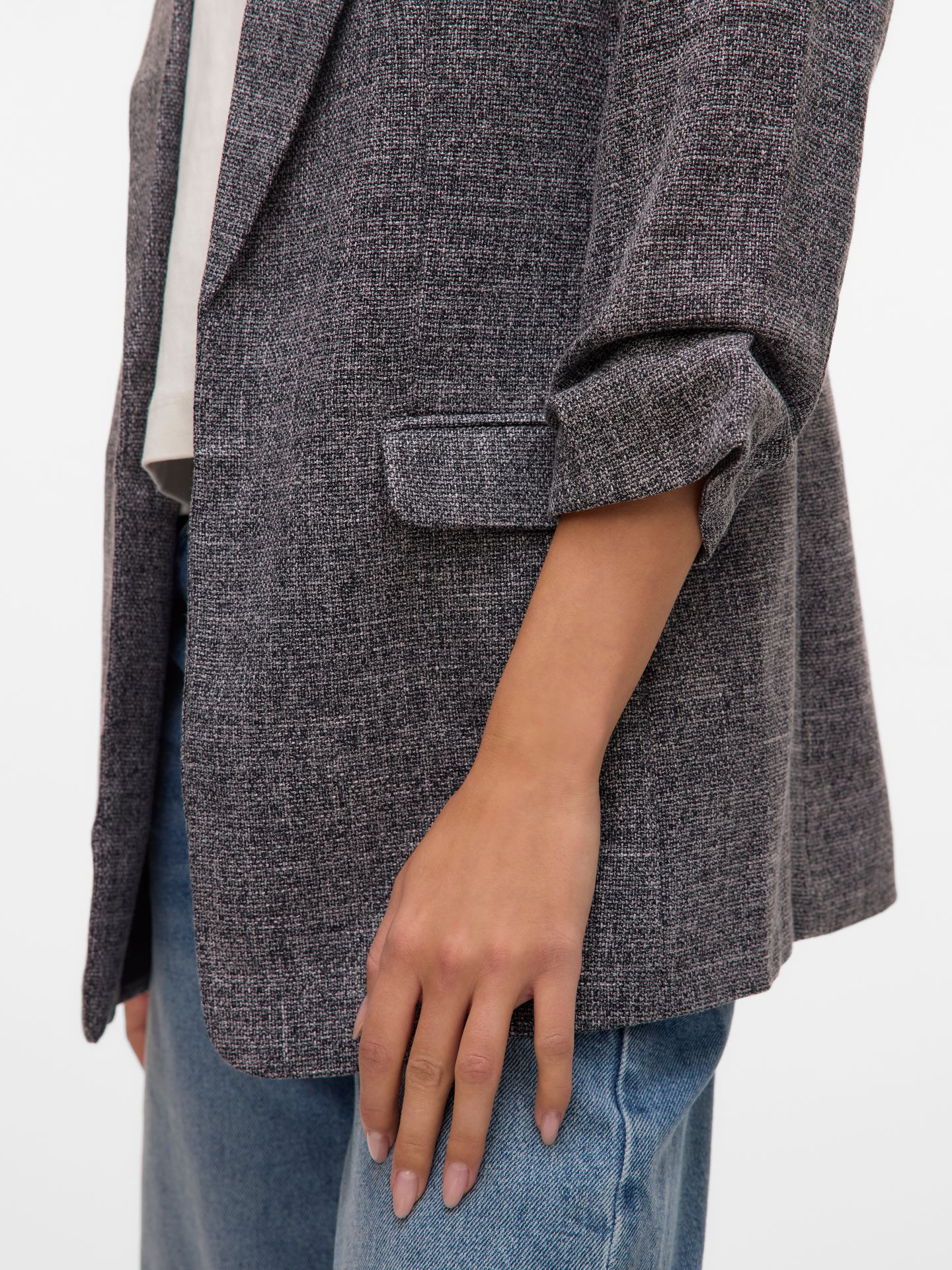 Vero Moda VMFRIDA 3/4 REGULAR BLAZER NOOS Black/W. ASH/TAN/BIRCH 2900157595054