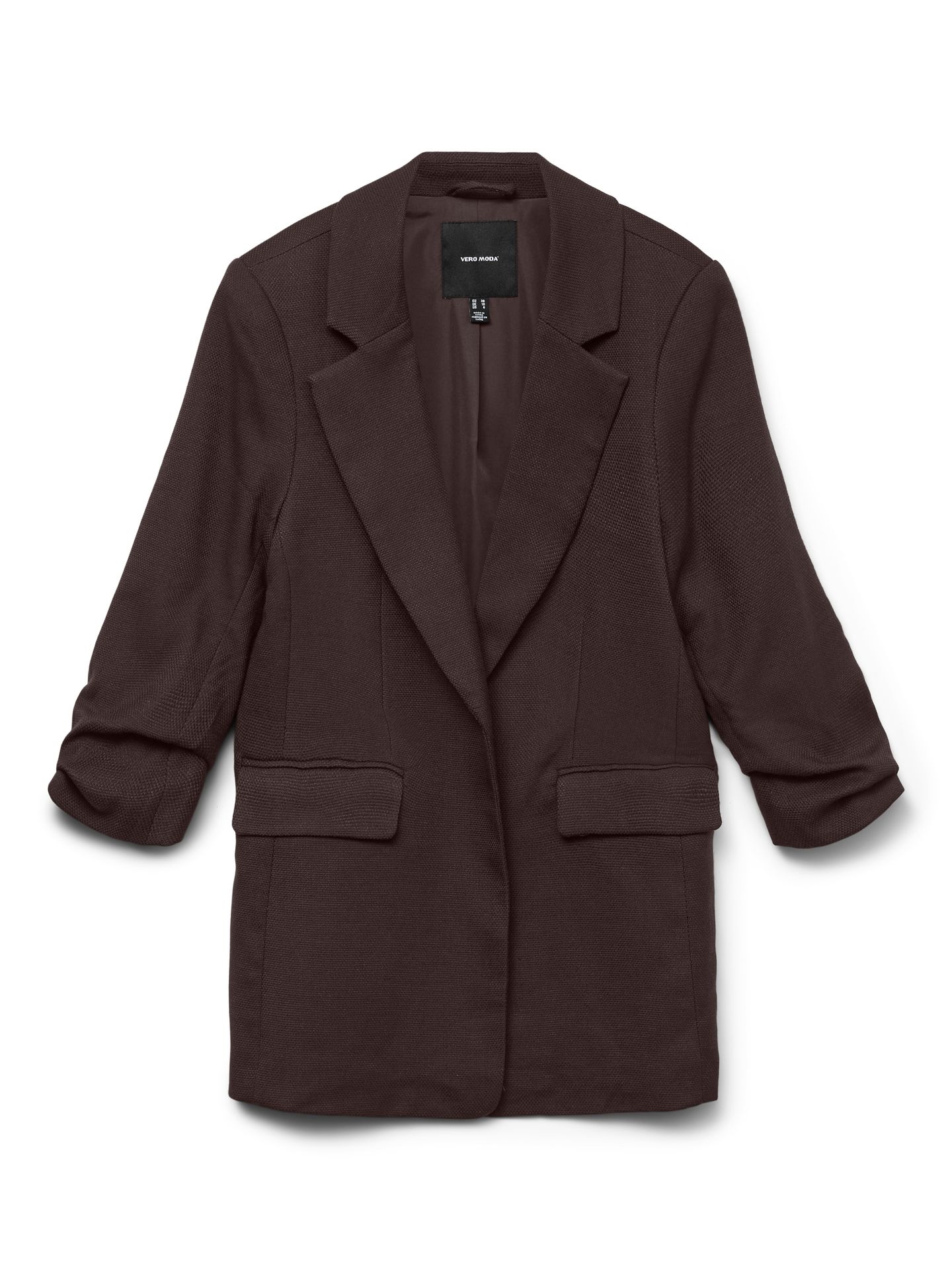 Vero Moda VMFRIDA 3/4 REGULAR BLAZER NOOS Chocolate Torte 00113859-EKA26011400003061