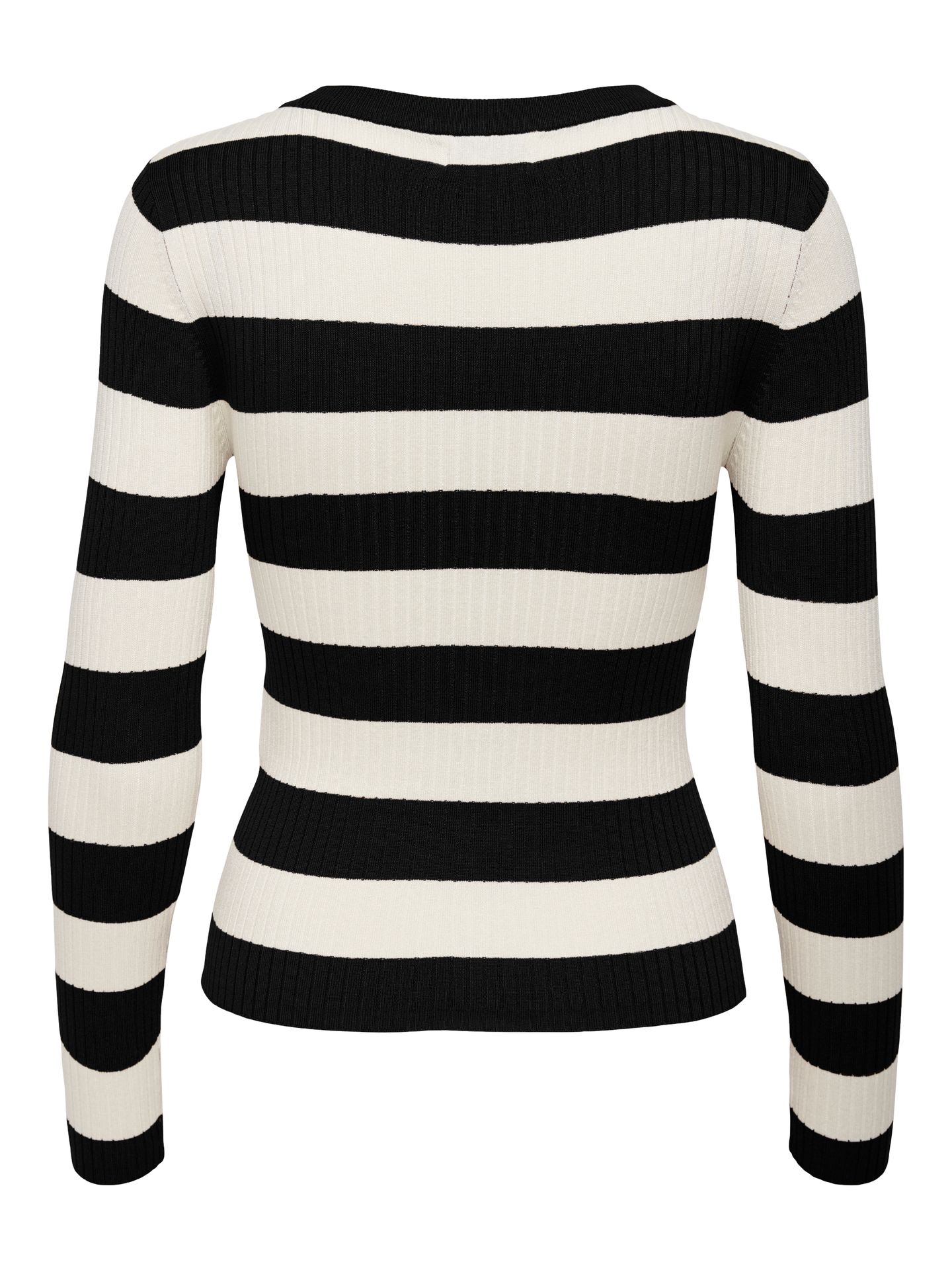 JDY JDYPLUM L/S O-NECK PULLOVER KNT NOO Black/LEO AOP 2900157597058