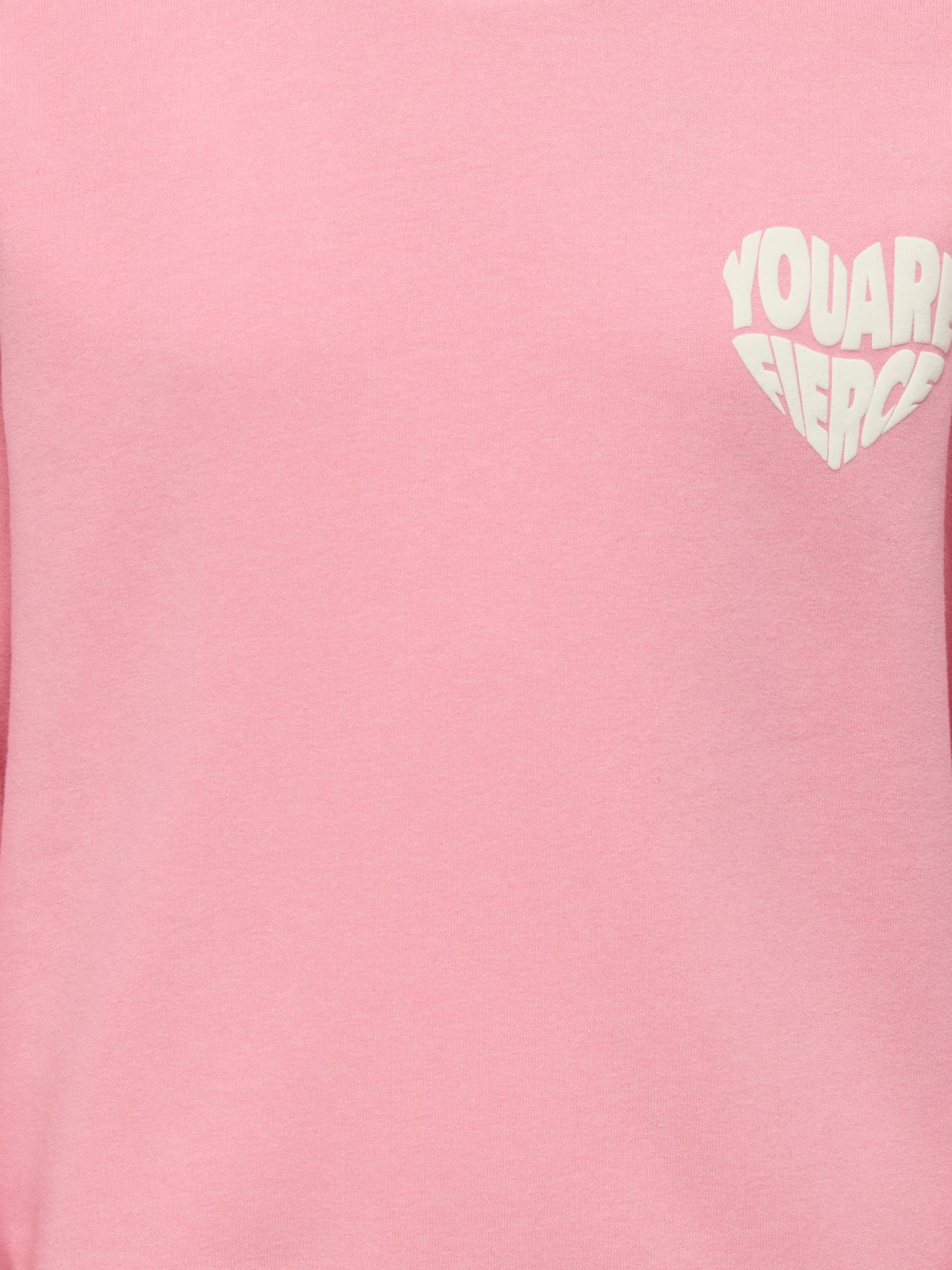 Only KOGDITTE L/S HEART O-NECK CS SWT Sea Pink/Fierce 2900157622033