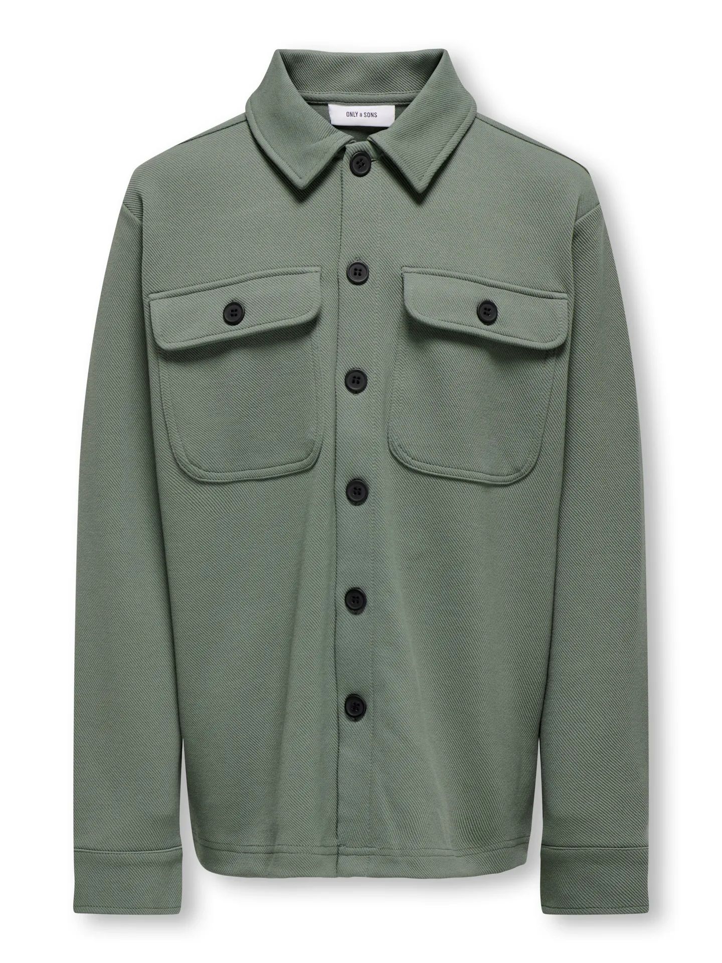 Only & Sons OSJNEW KODYL OVERSHIRT SWEAT SWT NO Castor Gray 2900157634029