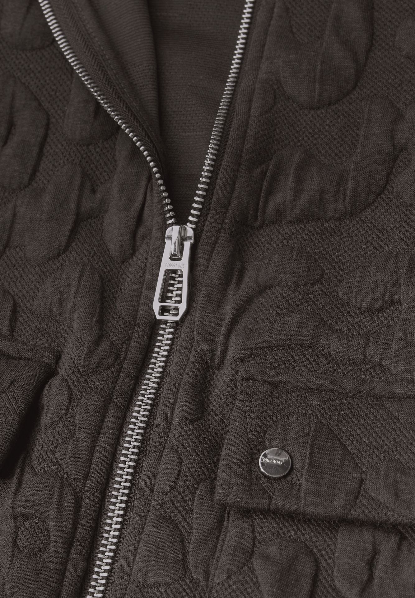 Street-One A212820 Leo Jkt w. Stand-Up Collar rustic brown mel. 2900157707044