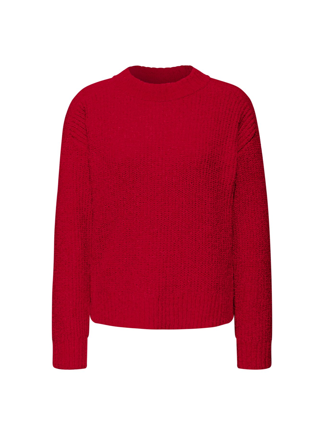 Street-One A303550 chenille sweater halfcardig racing red 2900157727059