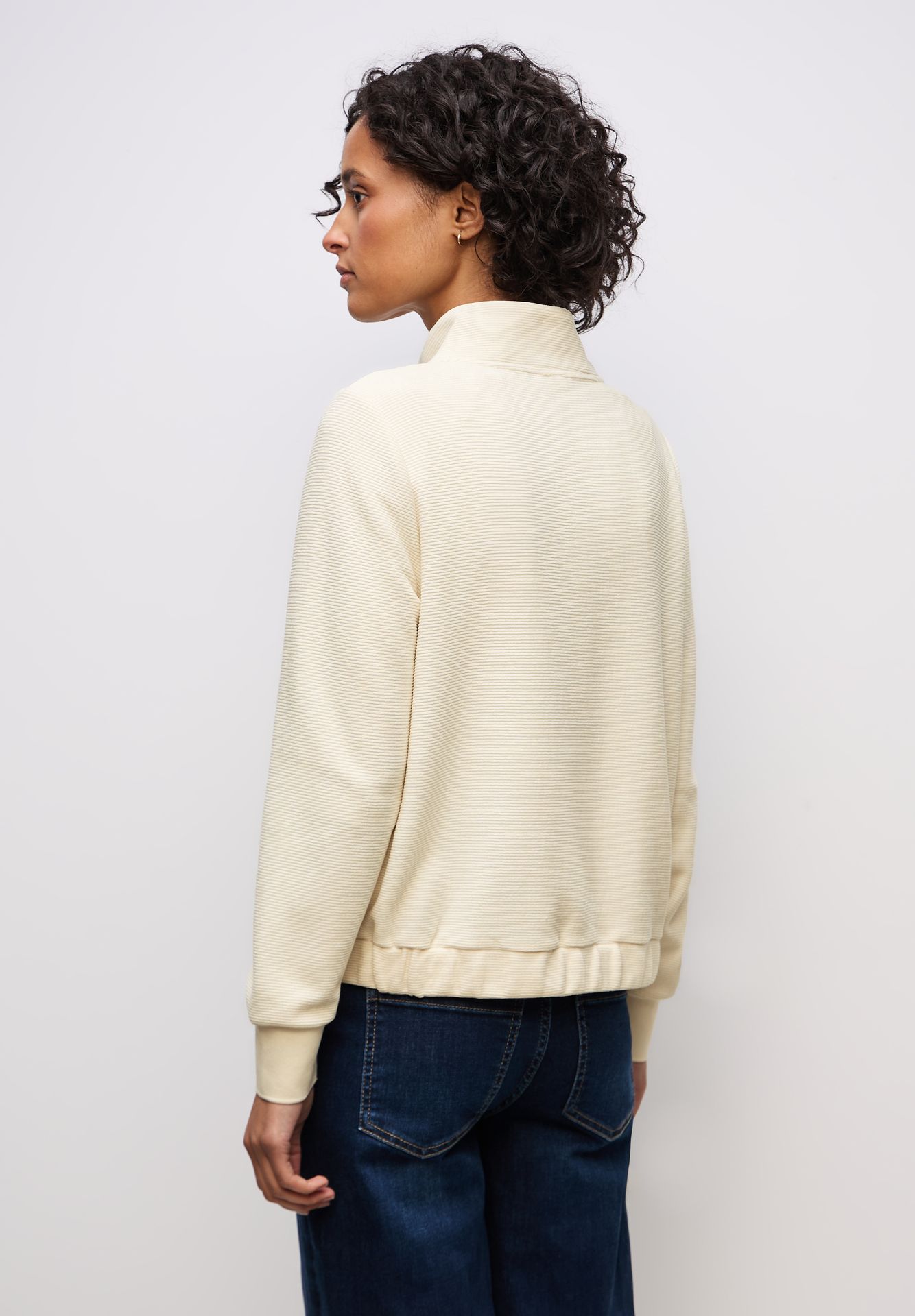 Street-One A324178 soft fine structure zipper soft beige 2900157750026